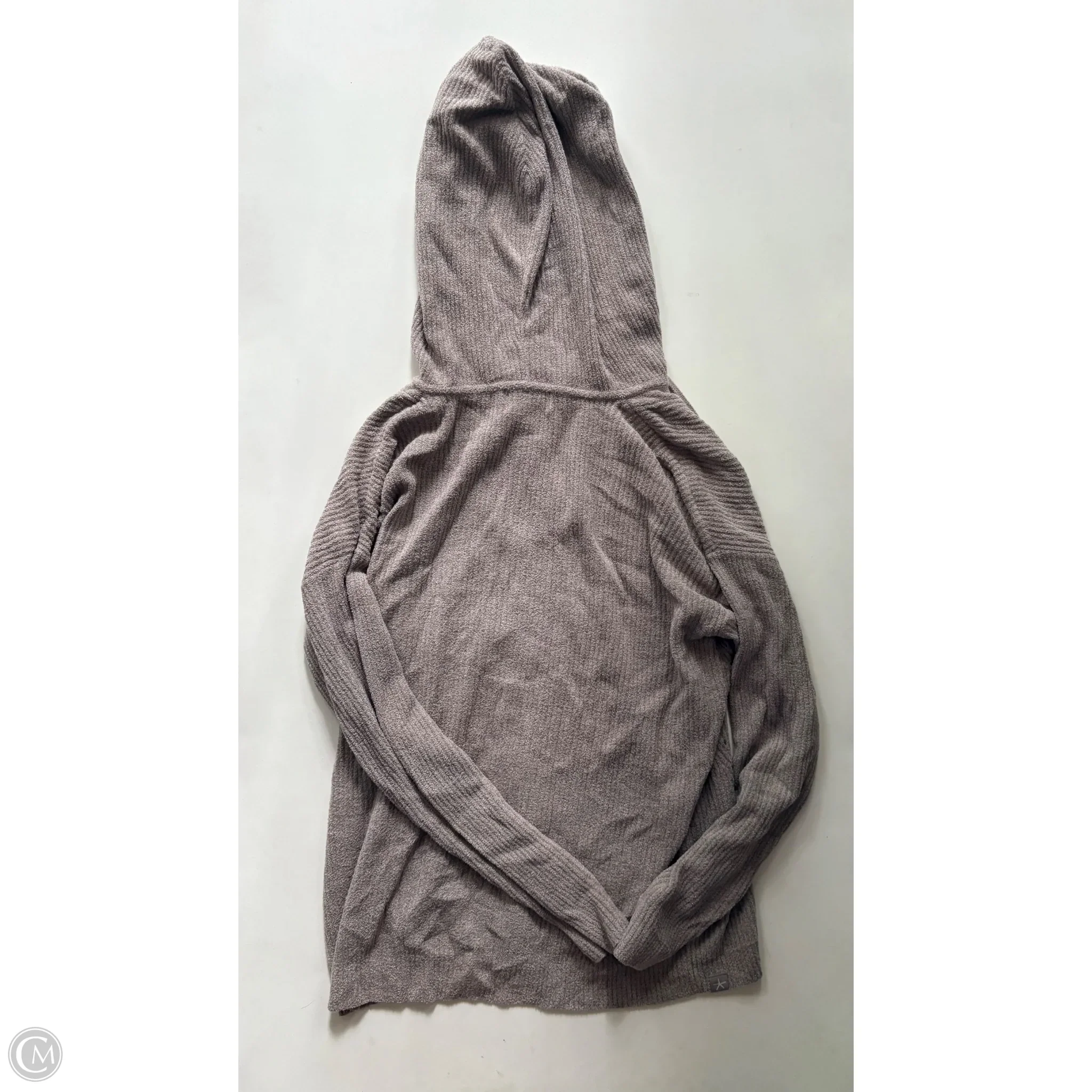 Sweatshirt Hoodie By Barefoot Dreams In Taupe, Size: Xs - Image 2