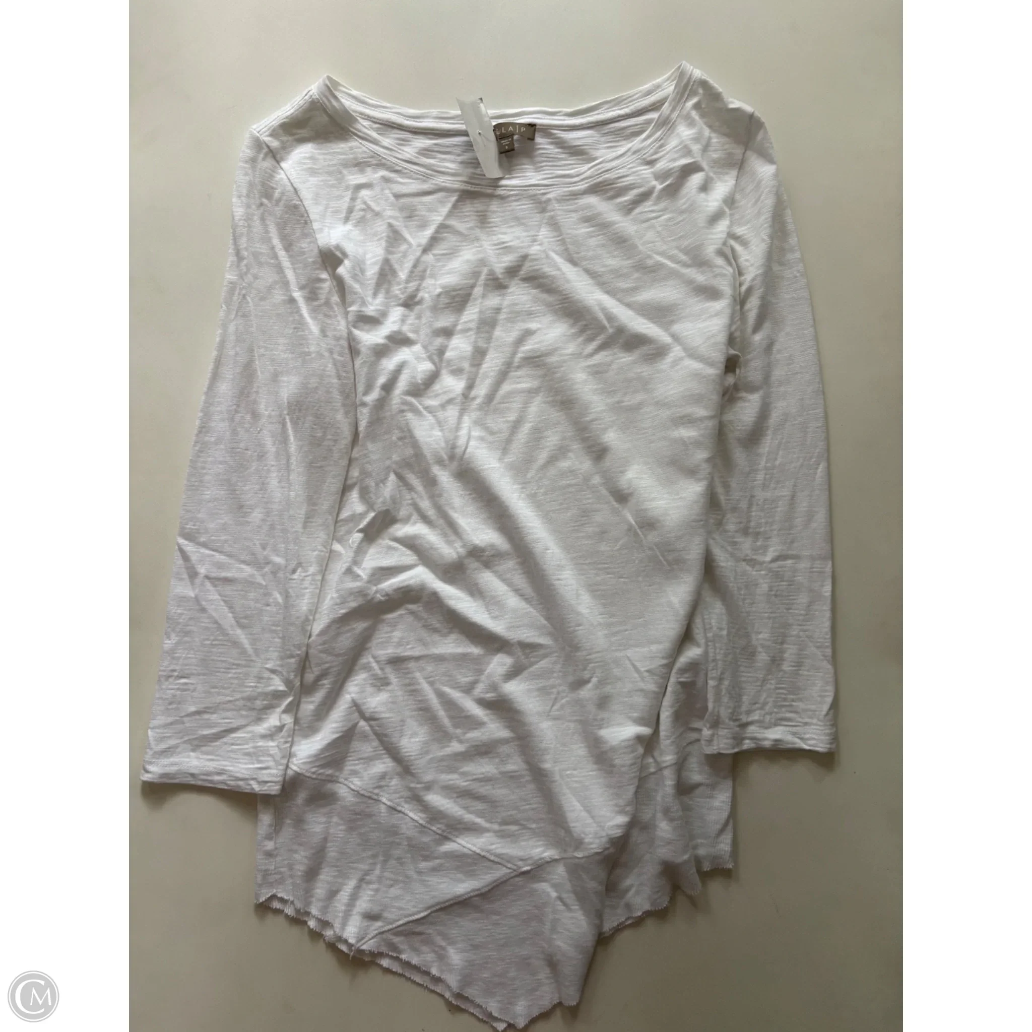 Top Long Sleeve By Lilla P In White, Size: S - Image 1