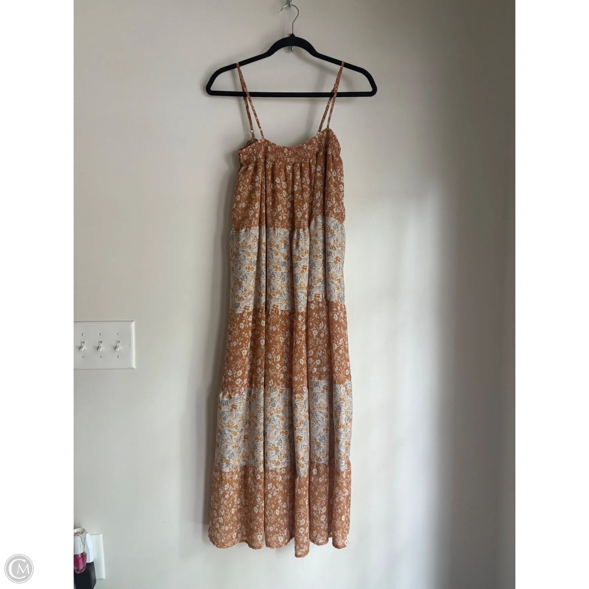 Dress Casual Maxi By Umgee In Floral Print, Size: M - Image 1