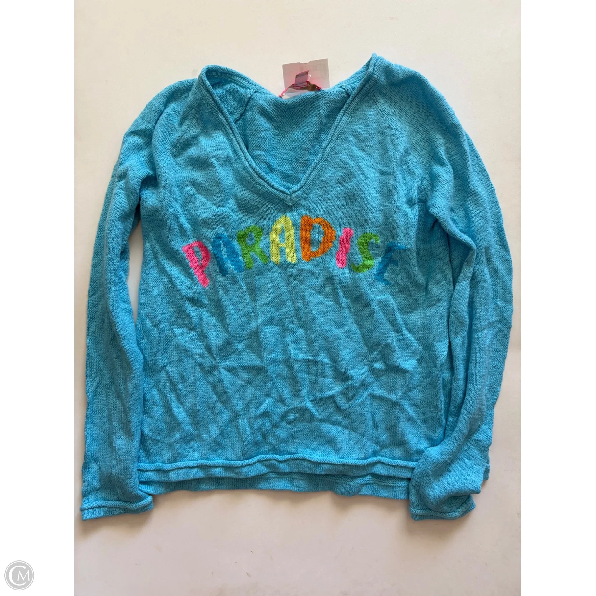 Sweater Designer By Lilly Pulitzer In Blue, Size: Xs - Image 1