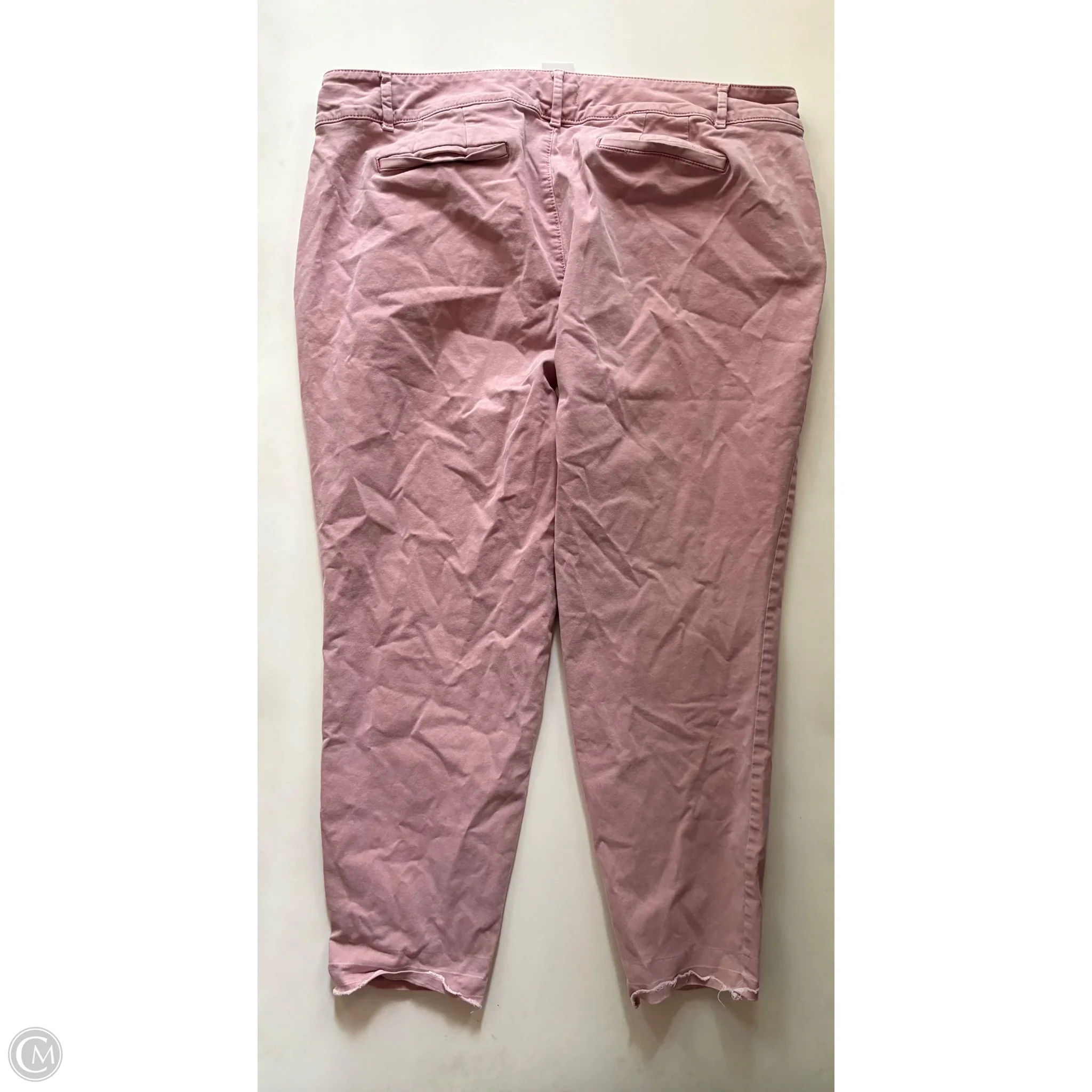 Jeans Skinny By Loft In Pink, Size: 20 - Image 2