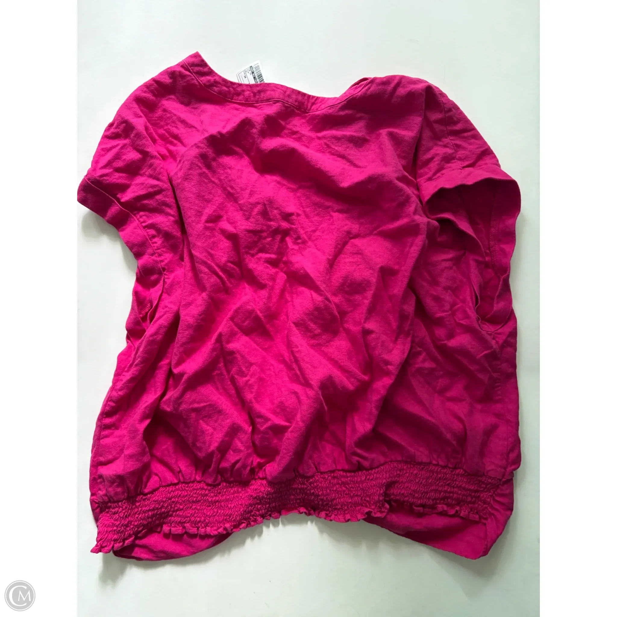 Top Short Sleeve By Marc New York In Pink, Size: 3x - Image 2