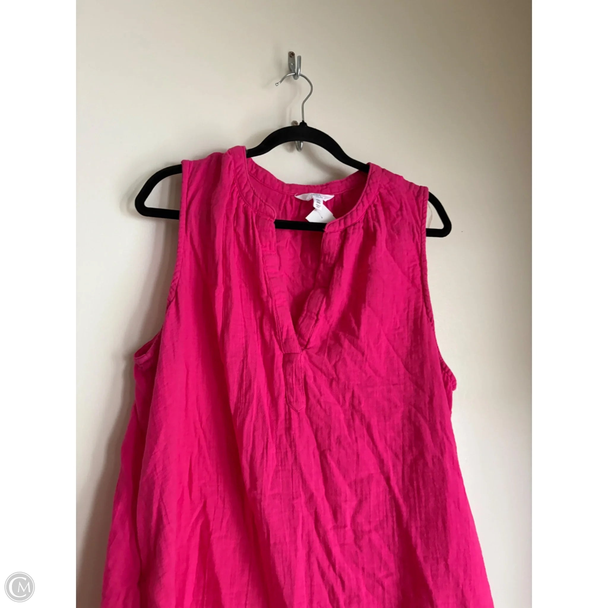 Dress Casual Maxi By Time And Tru In Pink, Size: 2x - Image 3