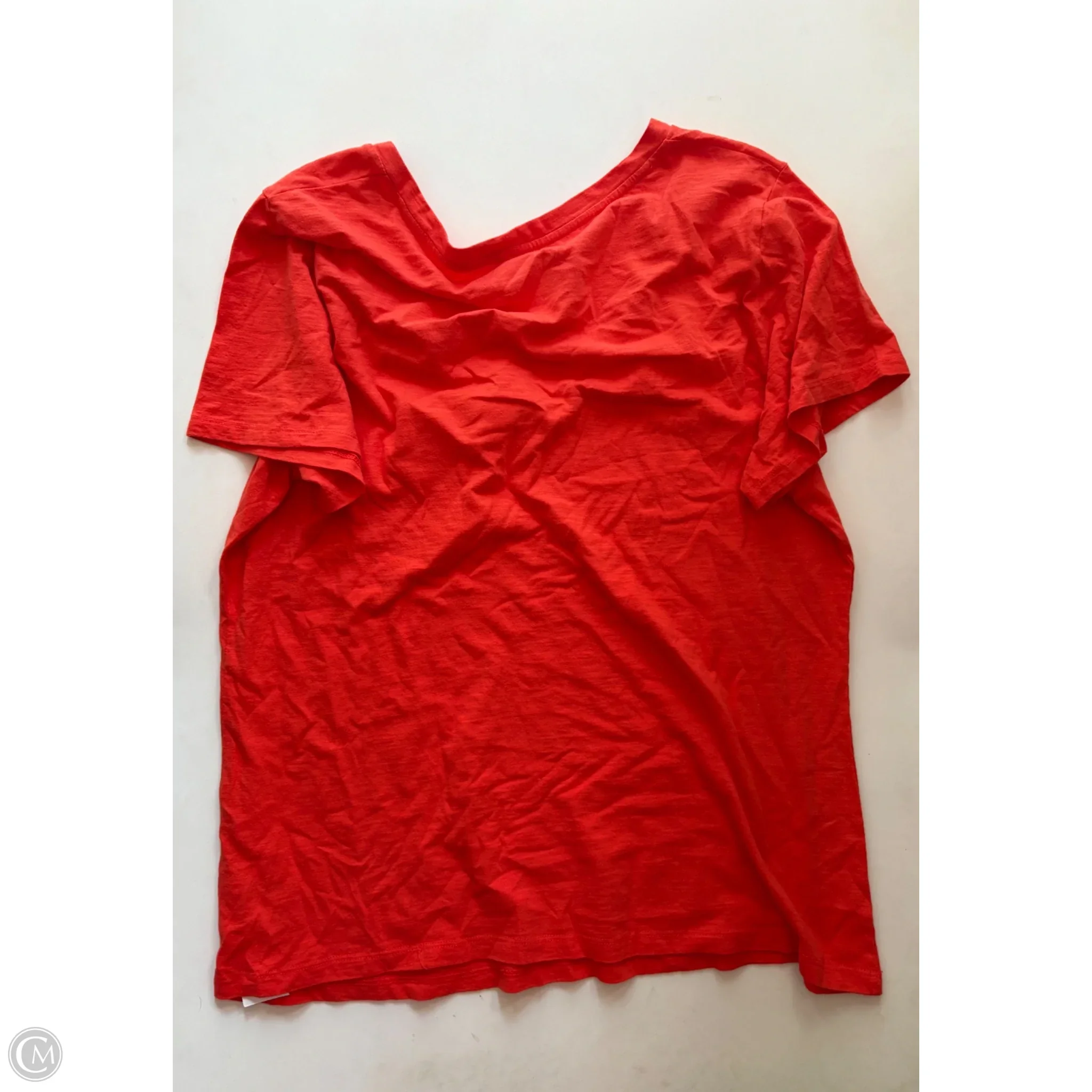 Top Short Sleeve Basic By Universal Thread In Orange, Size: 2x - Image 2