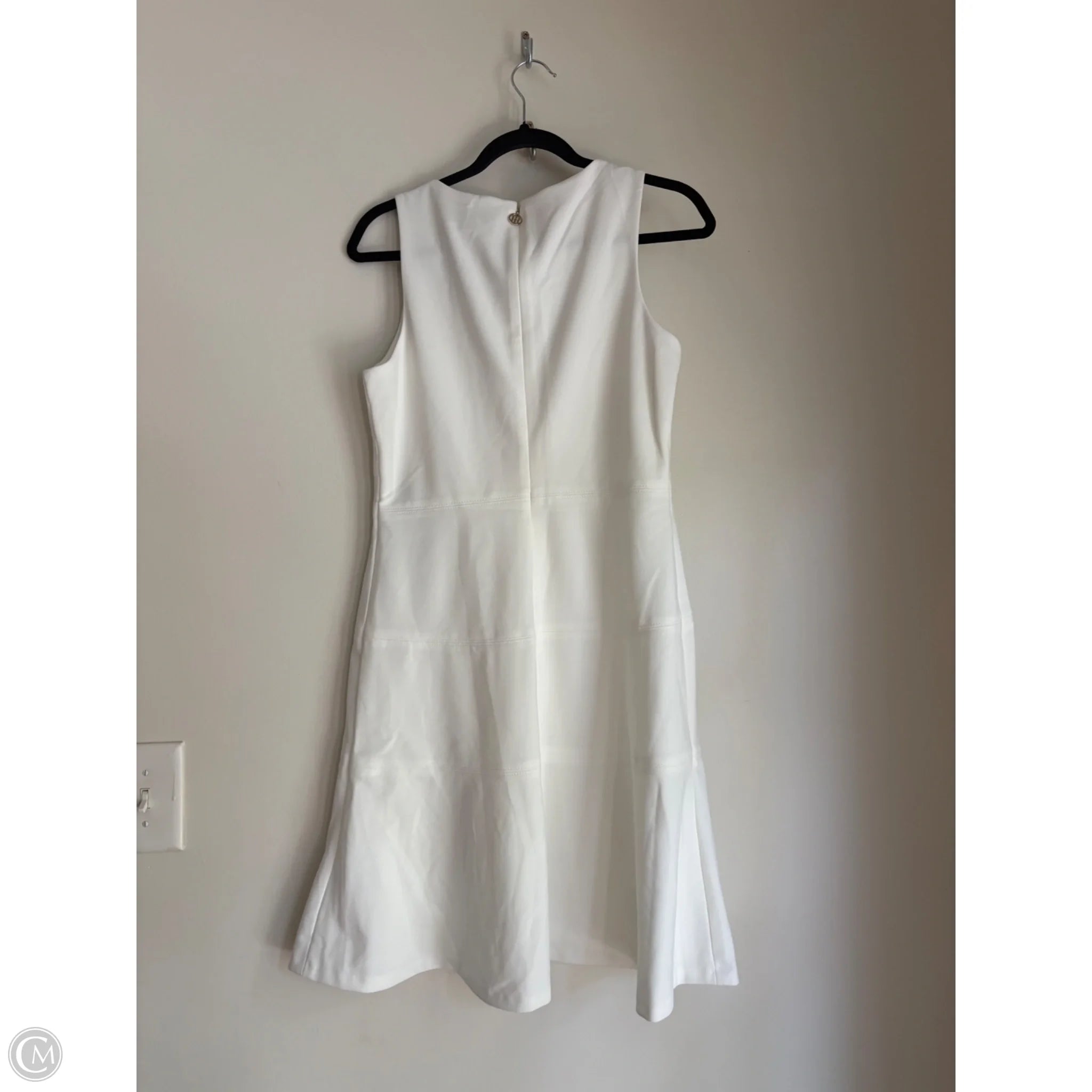 Dress Casual Midi By Tommy Hilfiger In White, Size: M - Image 2