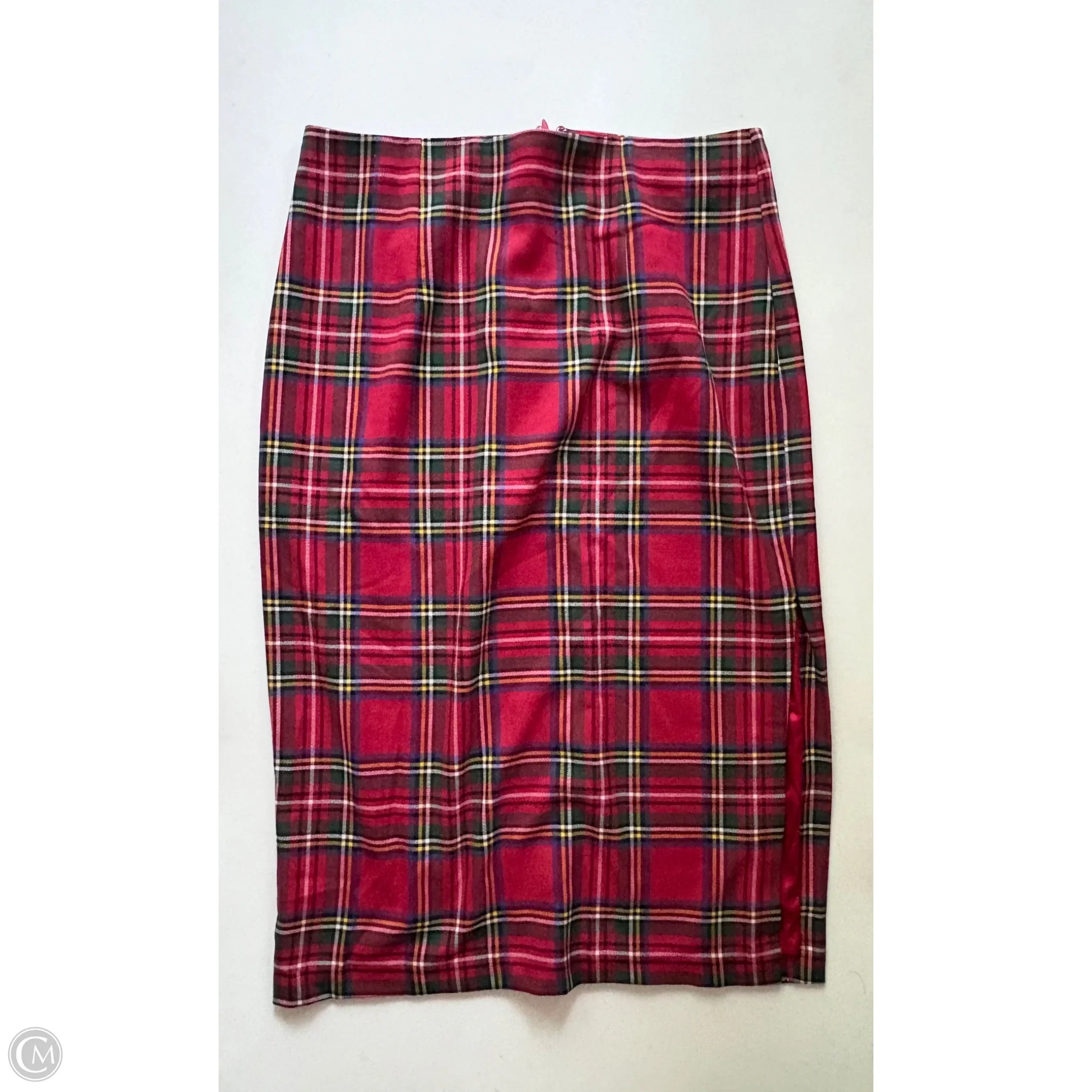 Skirt Maxi By New York And Co In Plaid Pattern, Size: 12 - Image 1