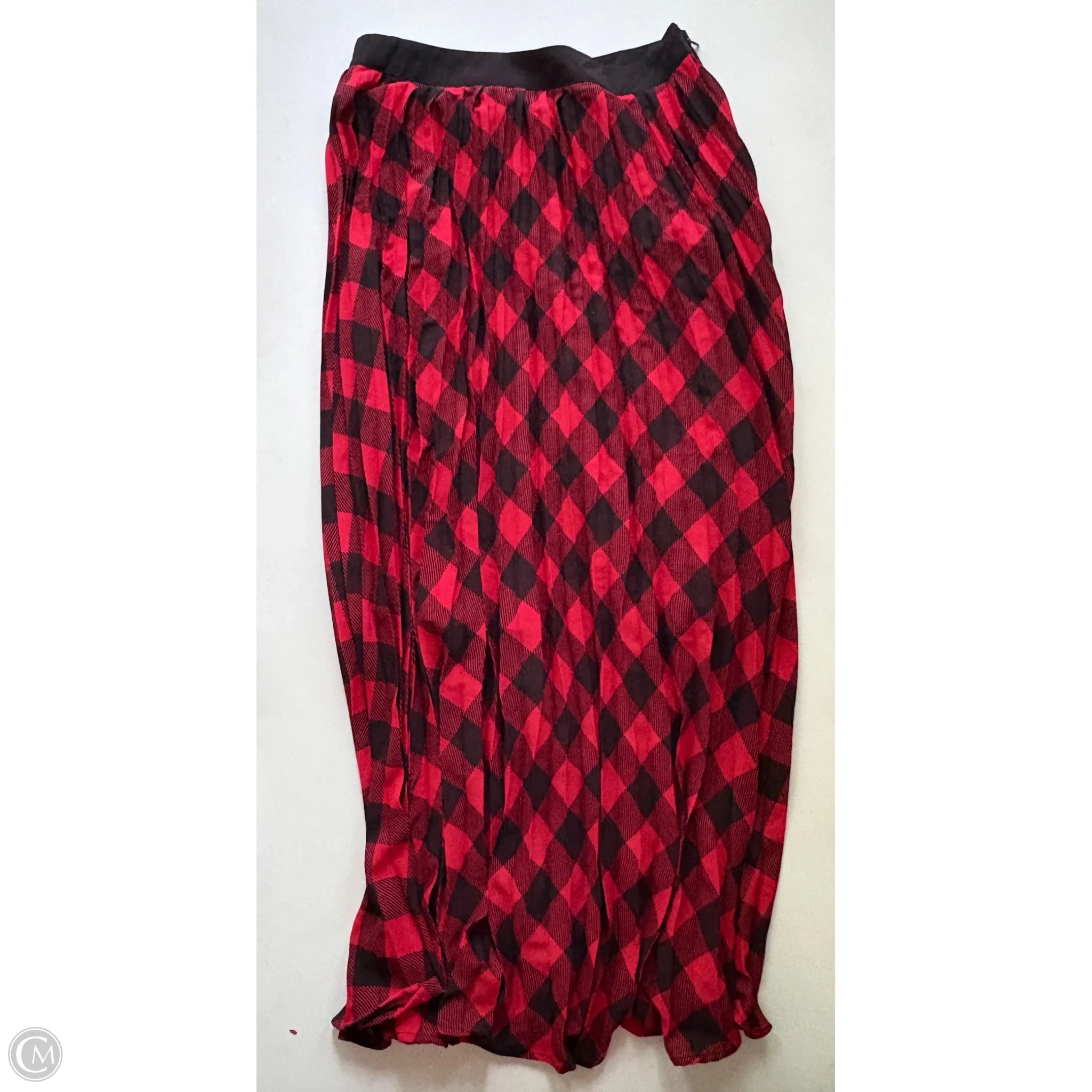 Skirt Maxi By New York And Co In Plaid Pattern, Size: 8 - Image 1