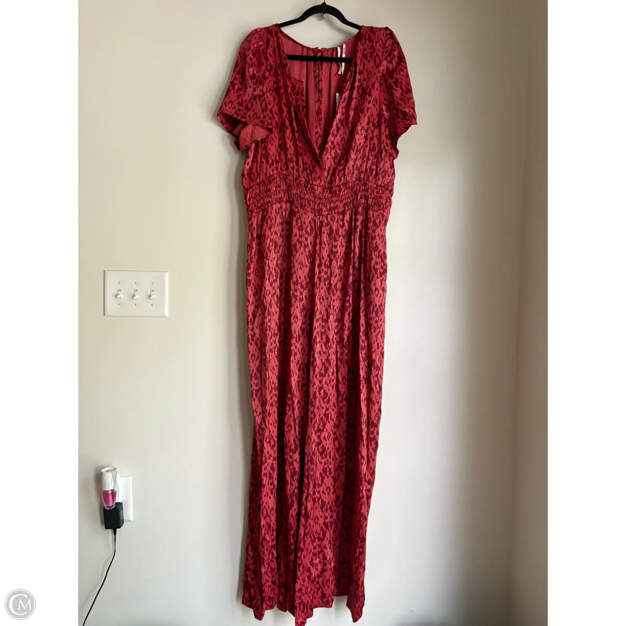 Jumpsuit By Anthropologie In Orange, Size: Xl - Image 1