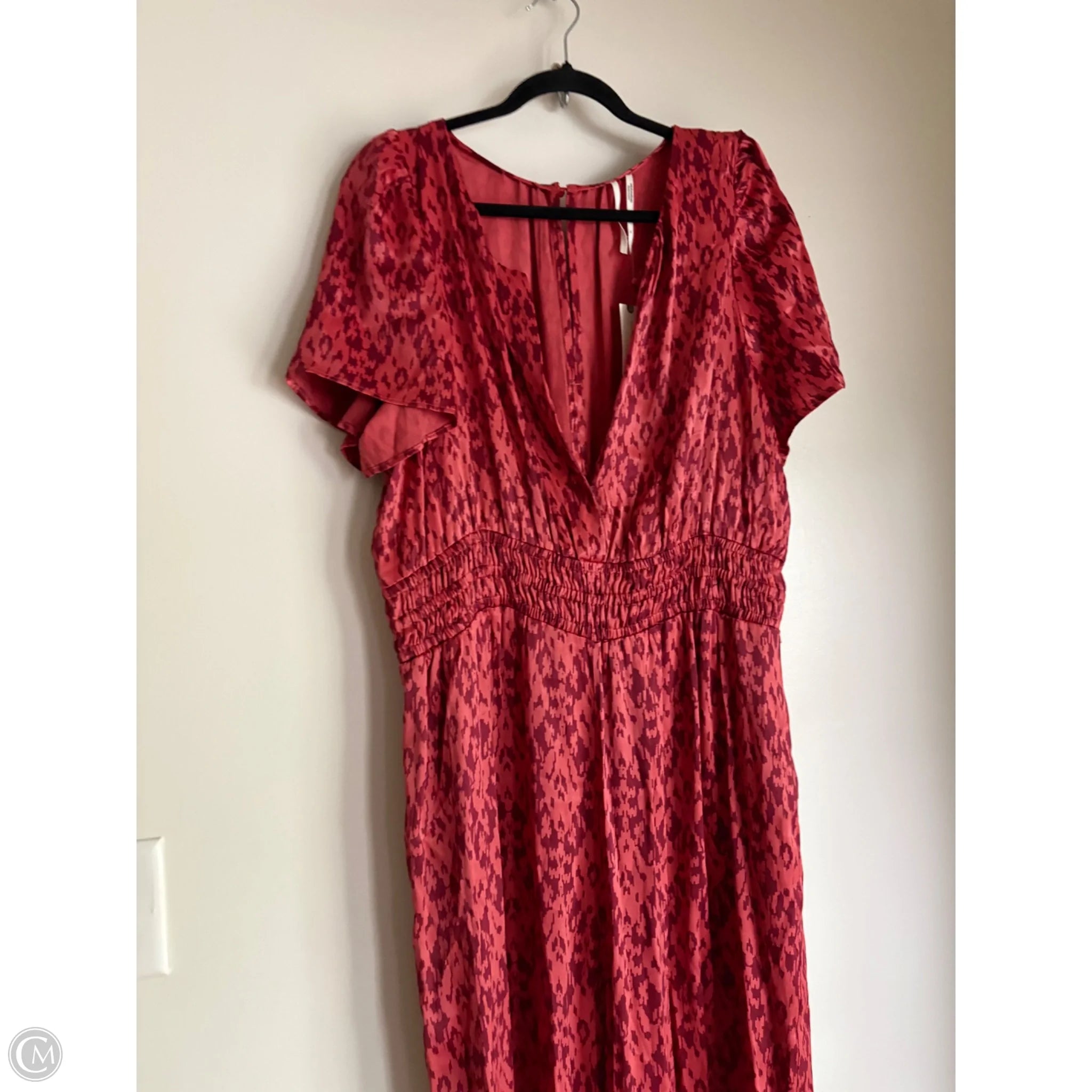 Jumpsuit By Anthropologie In Orange, Size: Xl - Image 3