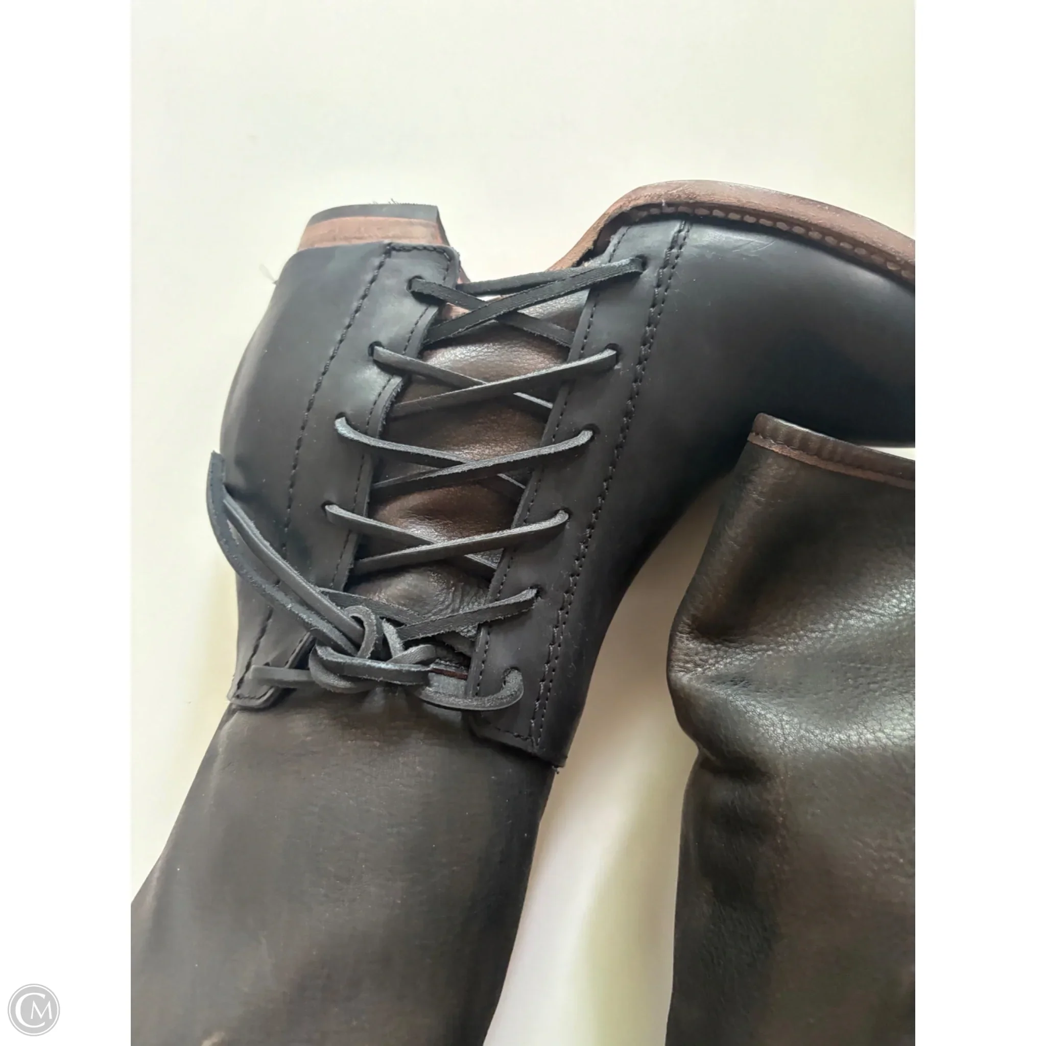Boots Knee Flats By Freebird In Black, Size: 7 - Image 3