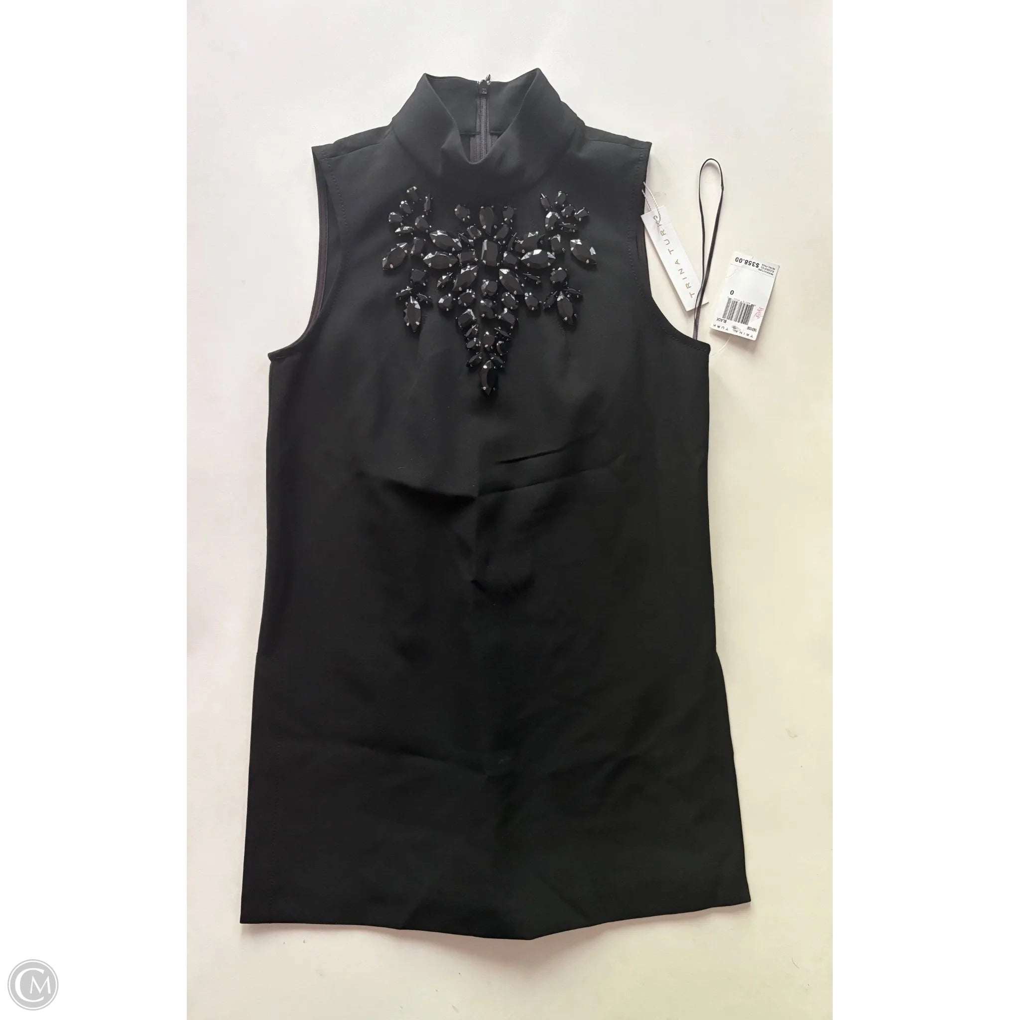 Dress Party Midi By Trina Turk In Black, Size: 0 - Image 1