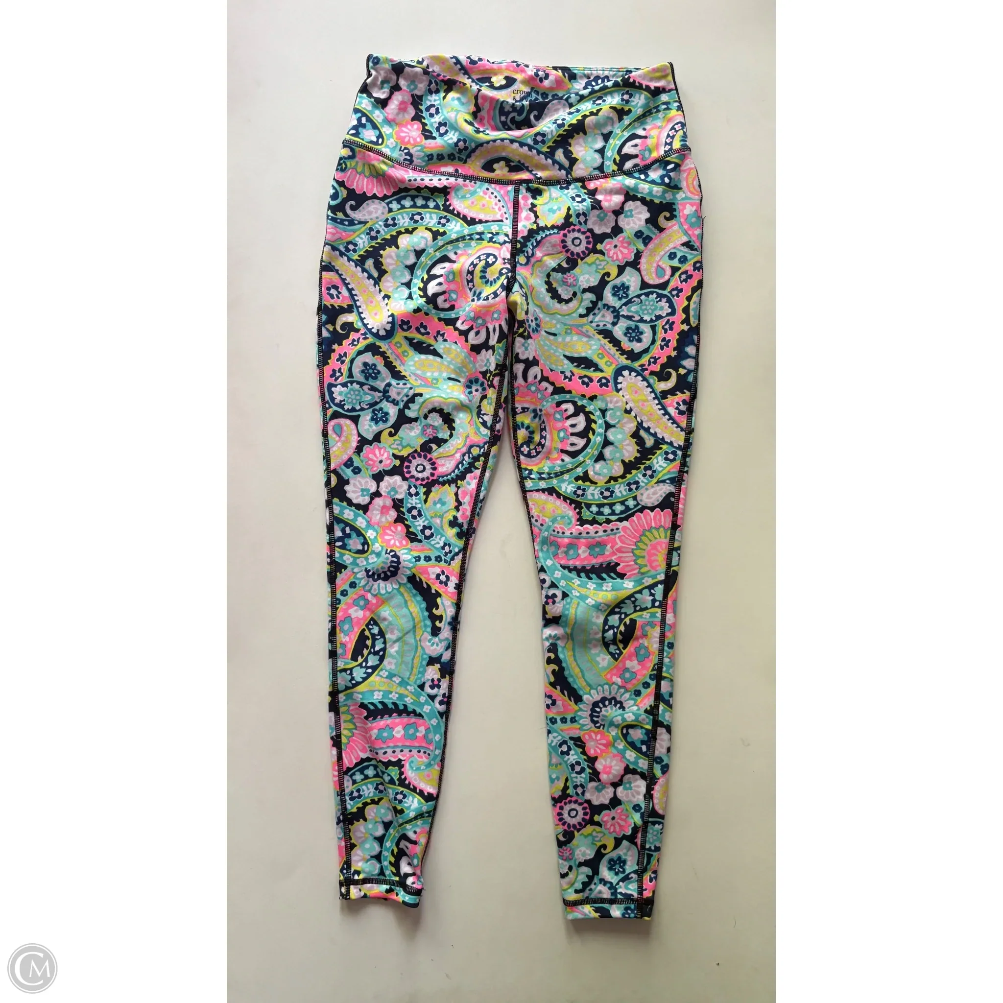 Athletic Leggings By Crown And Ivy In Multi-colored, Size: S