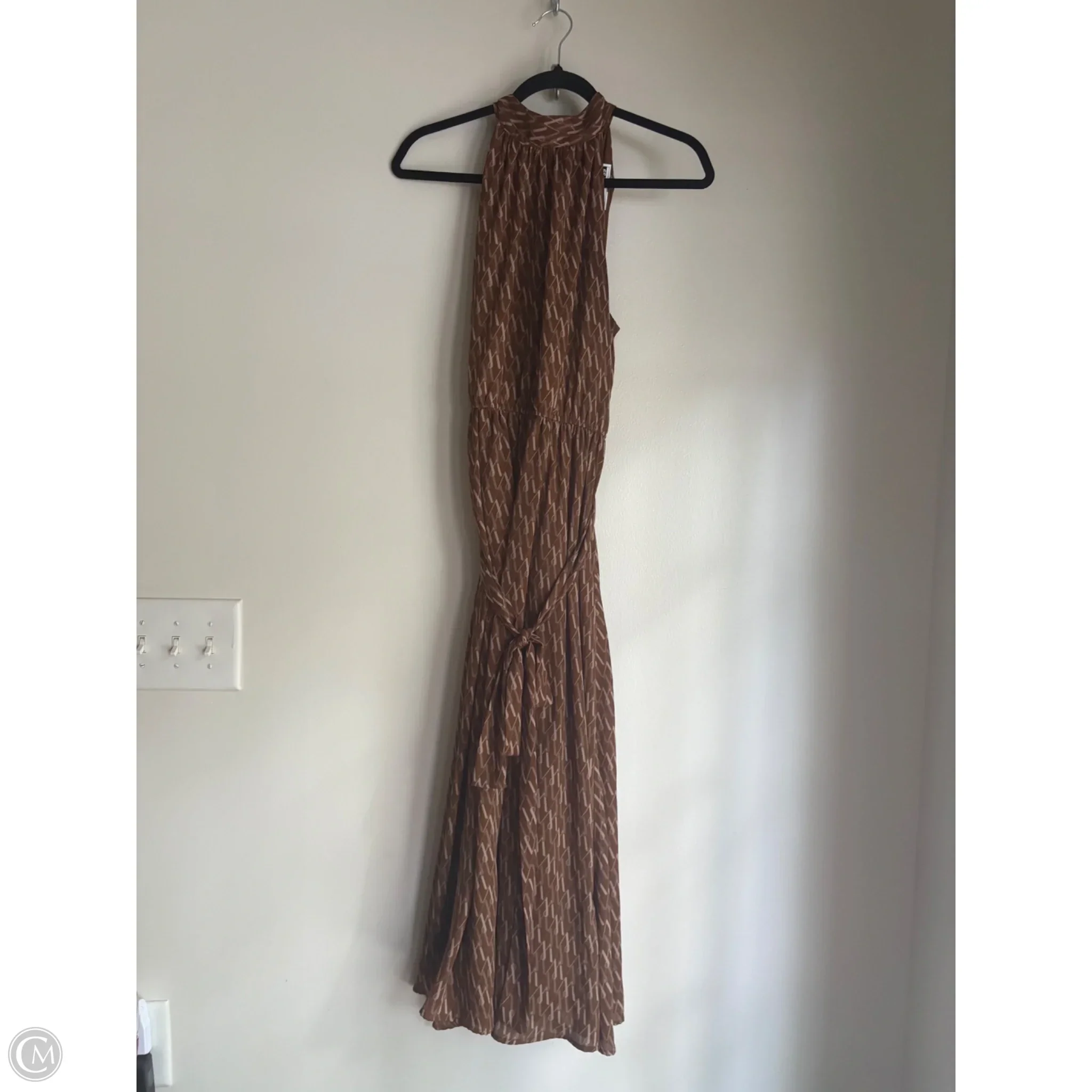 Dress Casual Maxi By Worthington In Brown, Size: L - Image 1
