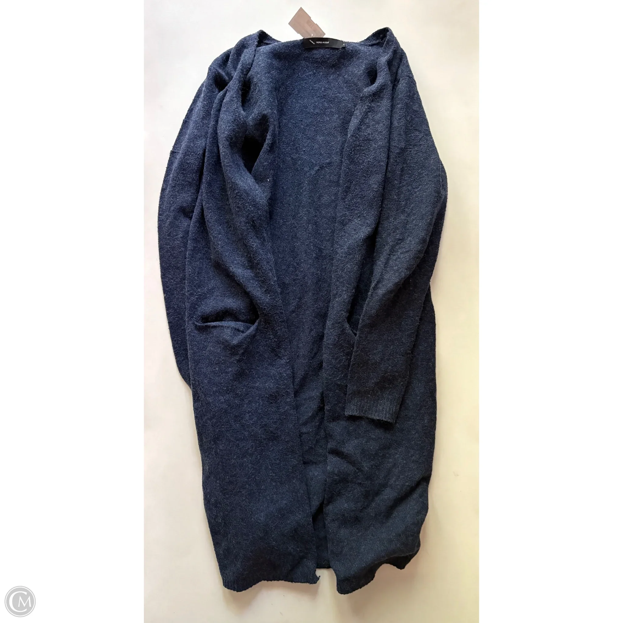 Sweater Cardigan By Vero Moda In Blue, Size: M - Image 1