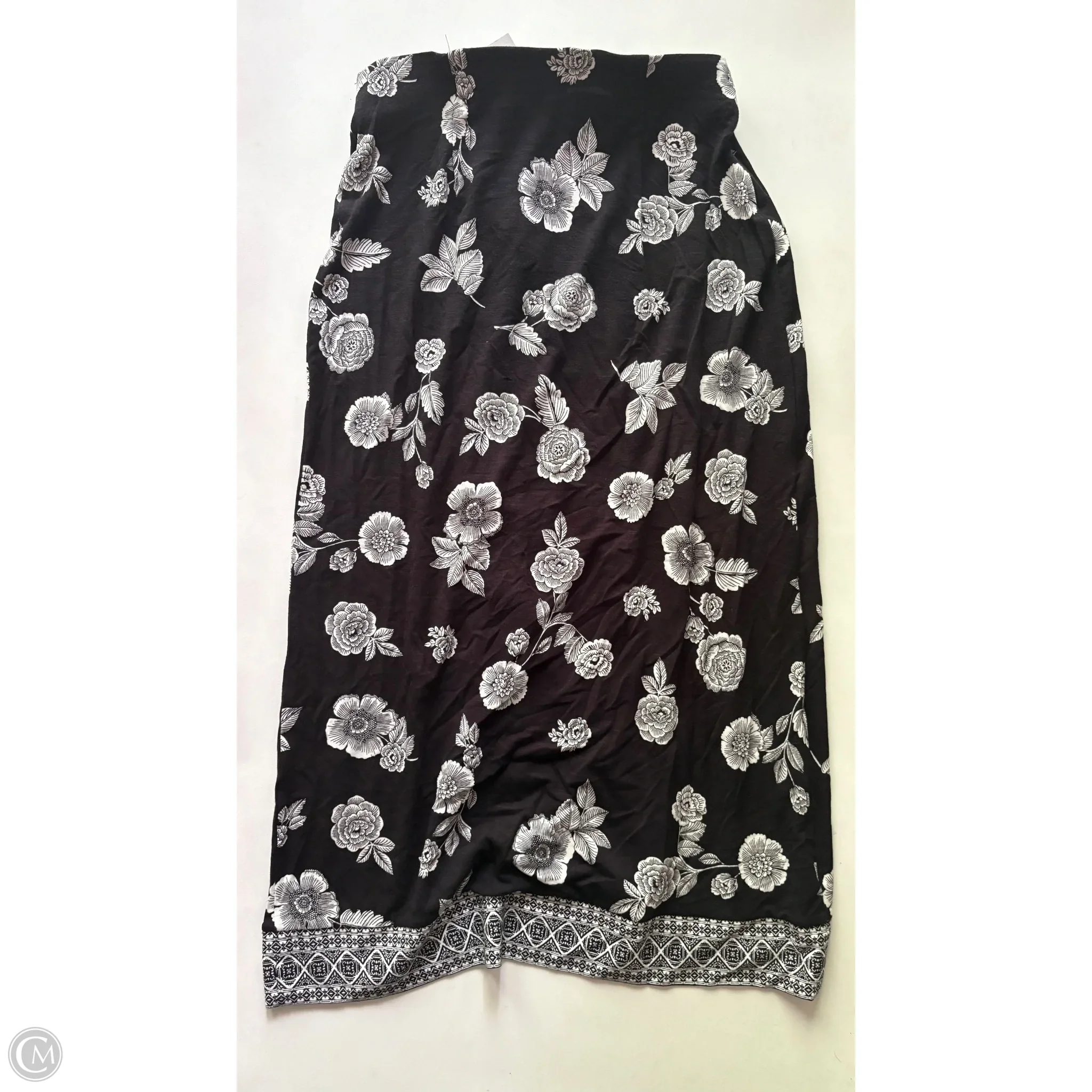 Skirt Maxi By J. Jill In Black, Size: 4 - Image 2