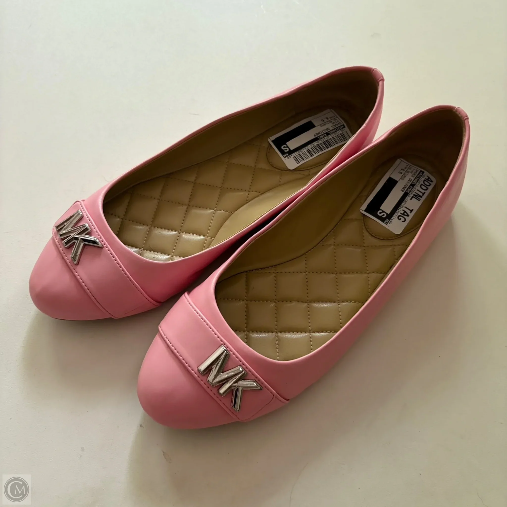 Shoes Designer By Michael Kors In Pink, Size: 8.5 - Image 1