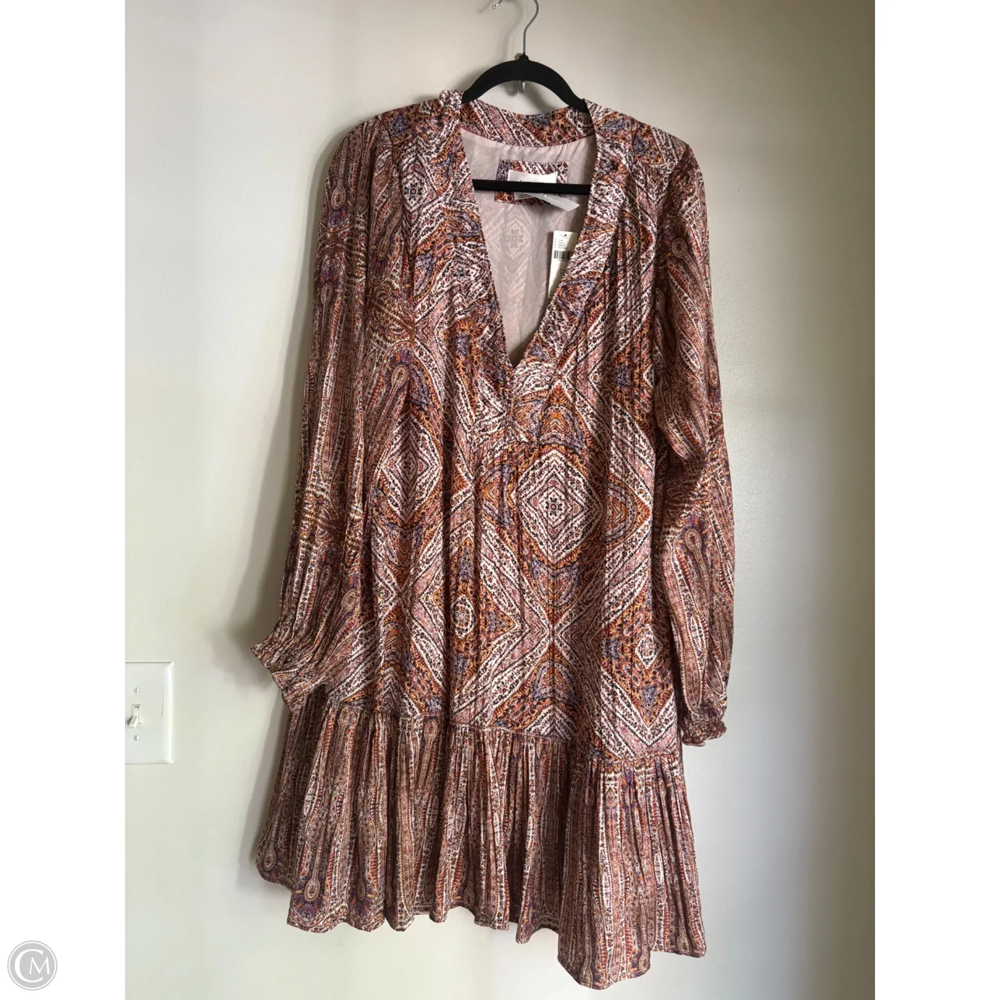 Dress Work By Anthropologie In Animal Print, Size: Xl - Image 1