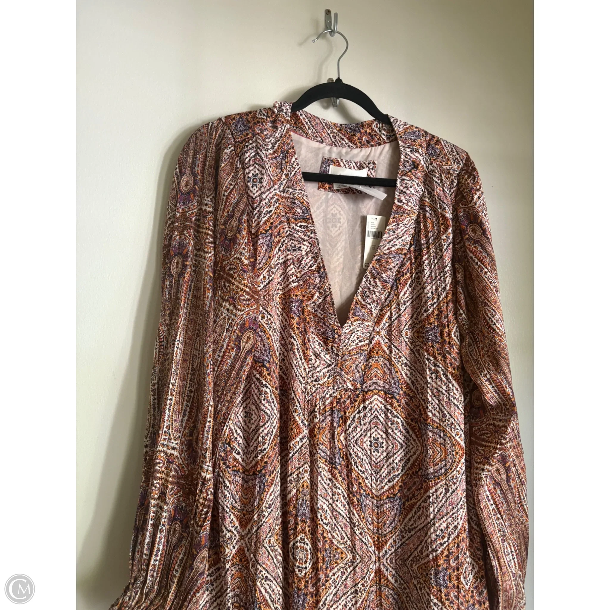 Dress Work By Anthropologie In Animal Print, Size: Xl - Image 3