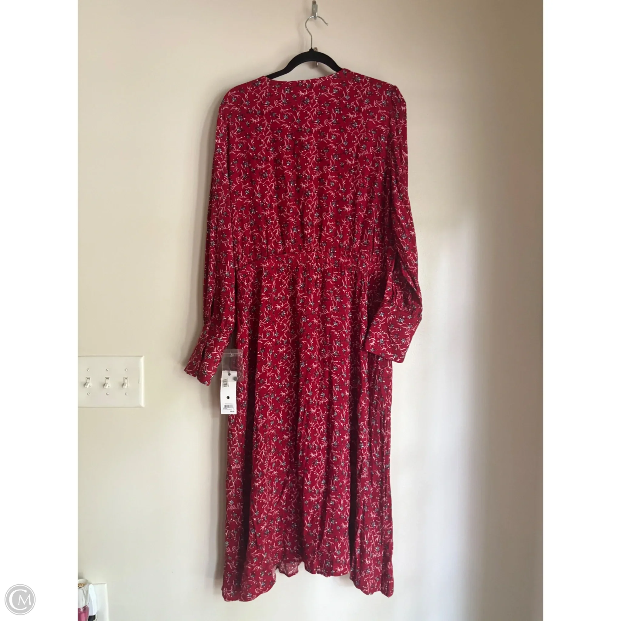 Dress Casual Maxi By Treasure And Bond In Red, Size: Xl - Image 2