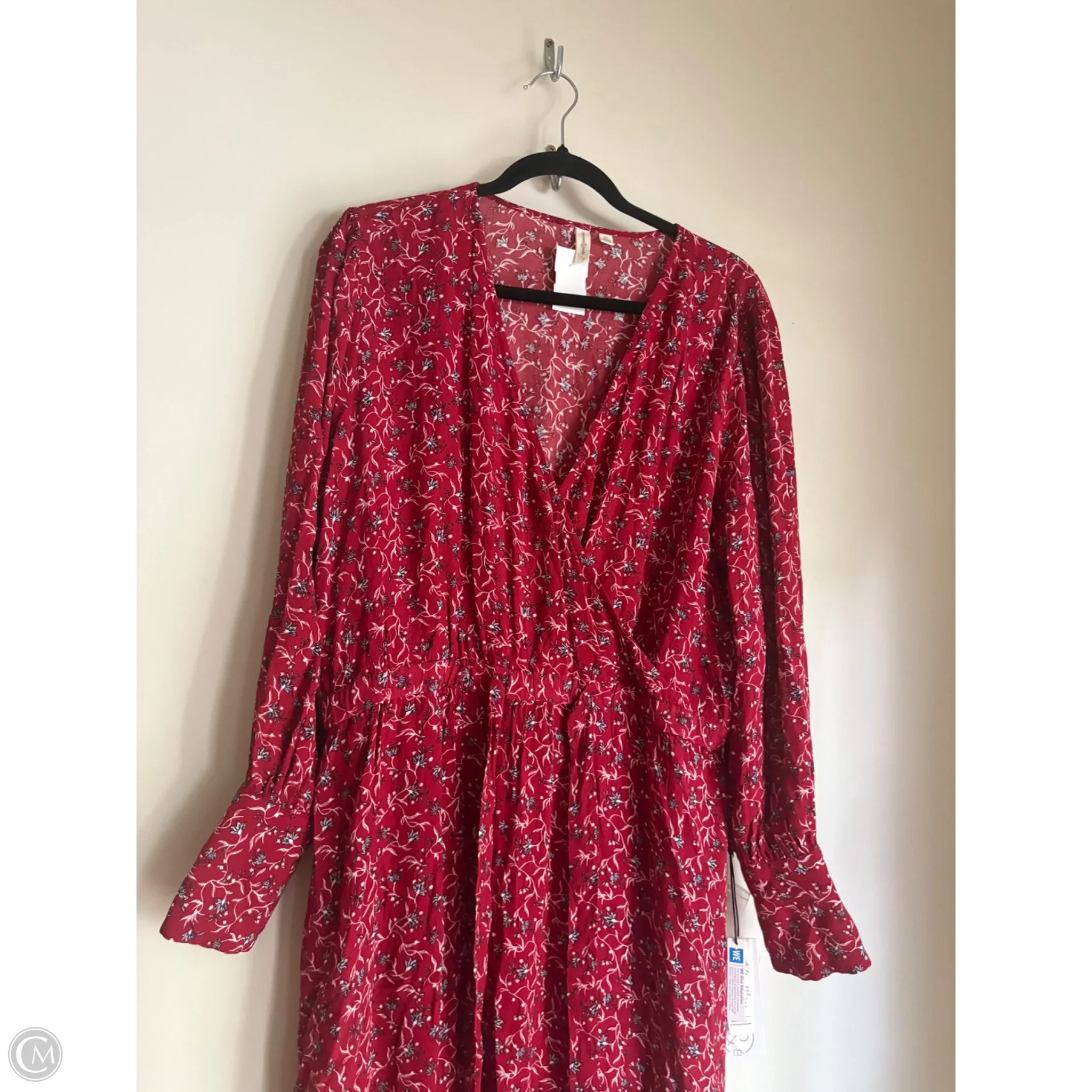 Dress Casual Maxi By Treasure And Bond In Red, Size: Xl - Image 3