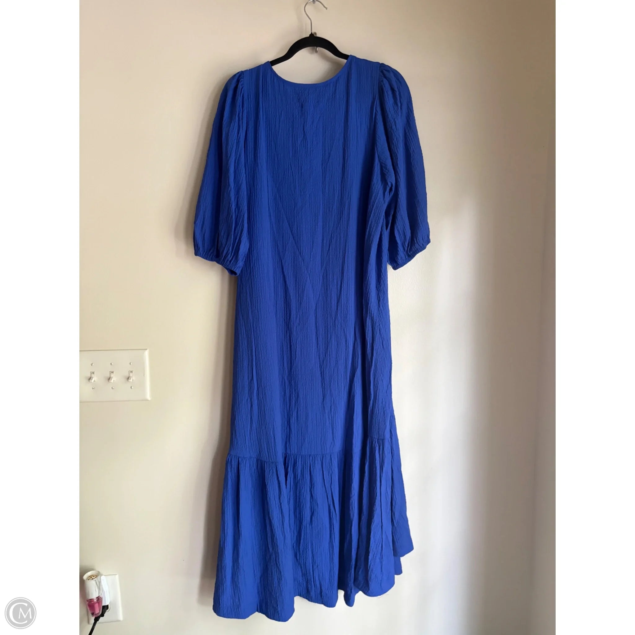 Dress Casual Maxi By Maeve In Blue, Size: L - Image 2