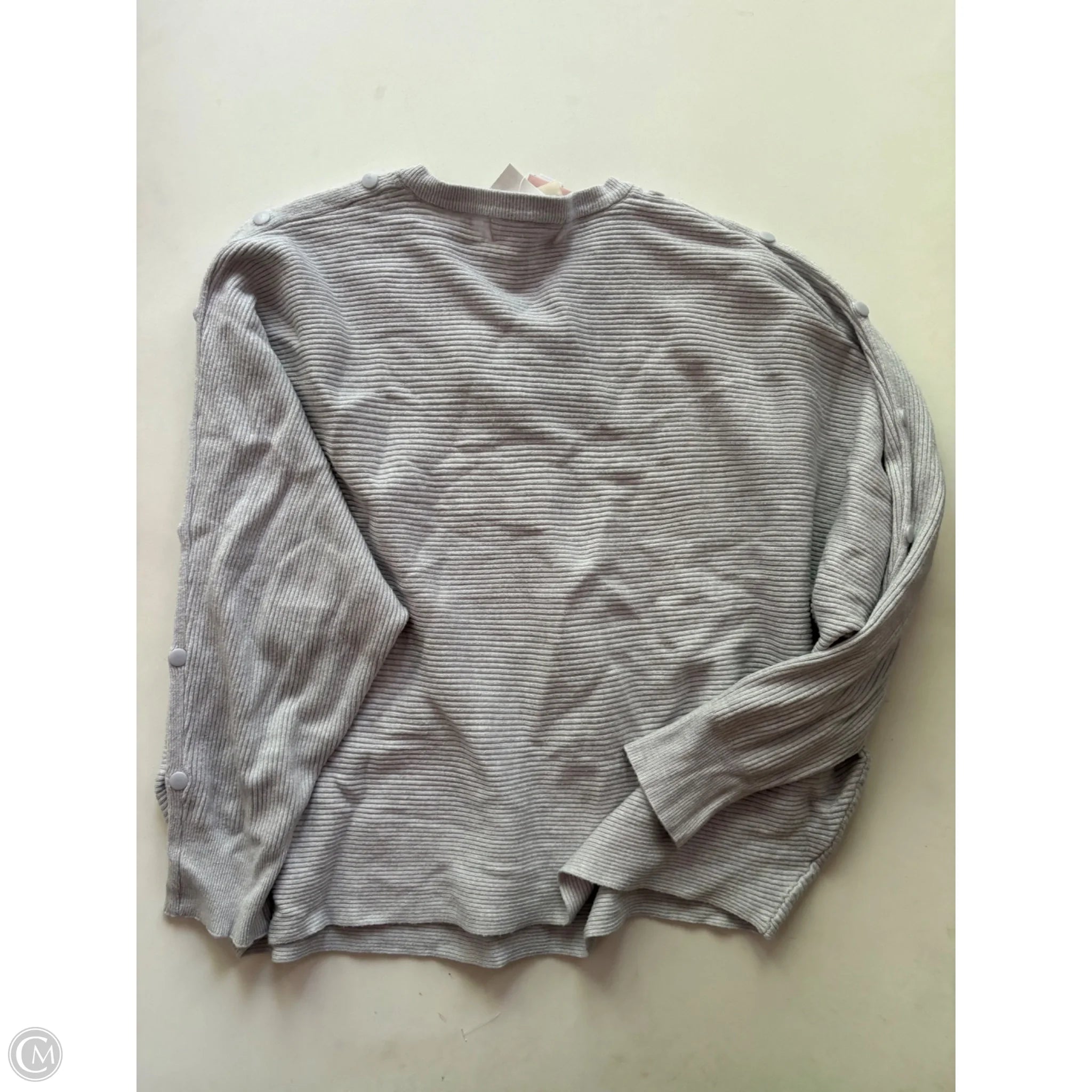 Sweater By Philosophy In Grey, Size: 2x - Image 2