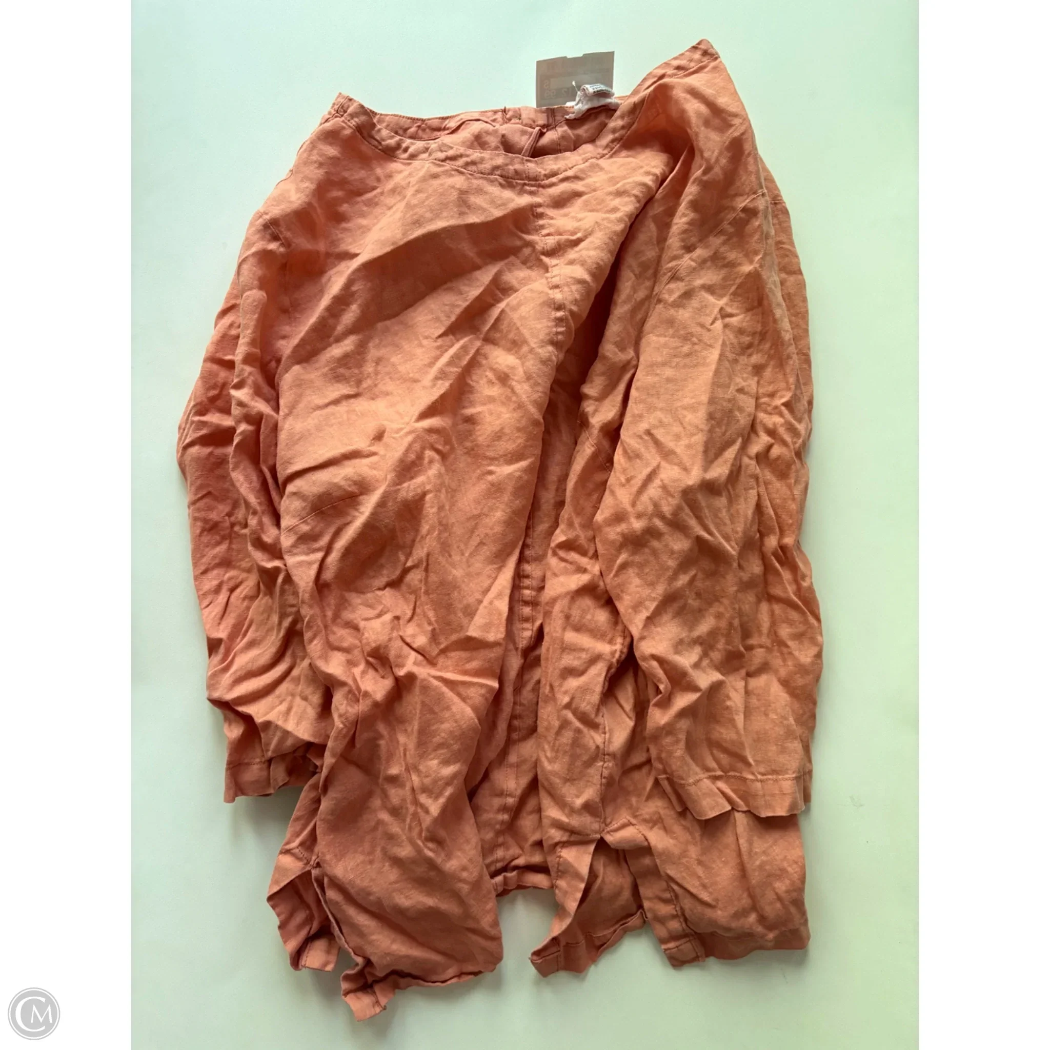 Top Long Sleeve By Nicole By Nicole Miller In Orange, Size: 3x - Image 1