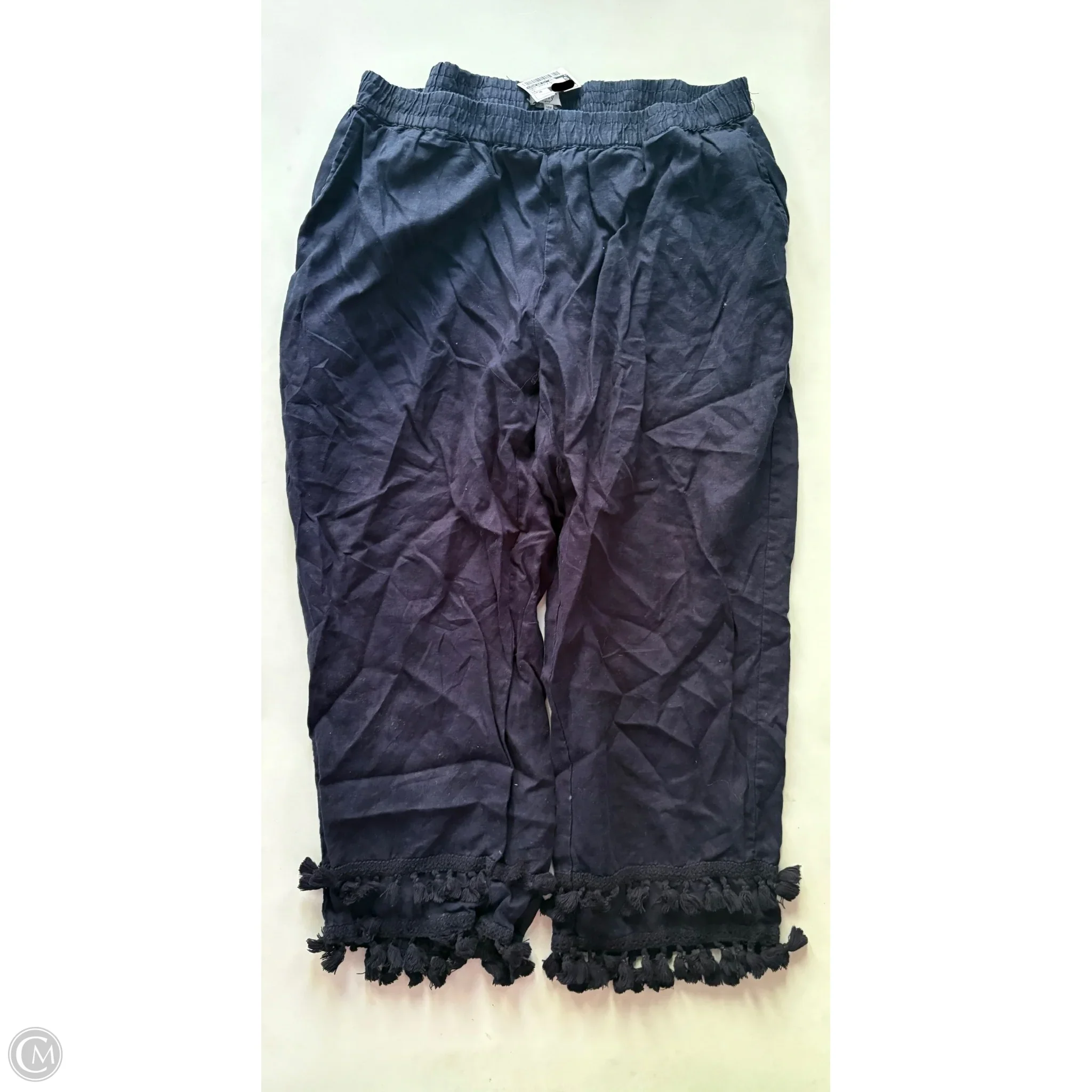 Pants Chinos & Khakis By Crown And Ivy In Navy, Size: 18 - Image 1