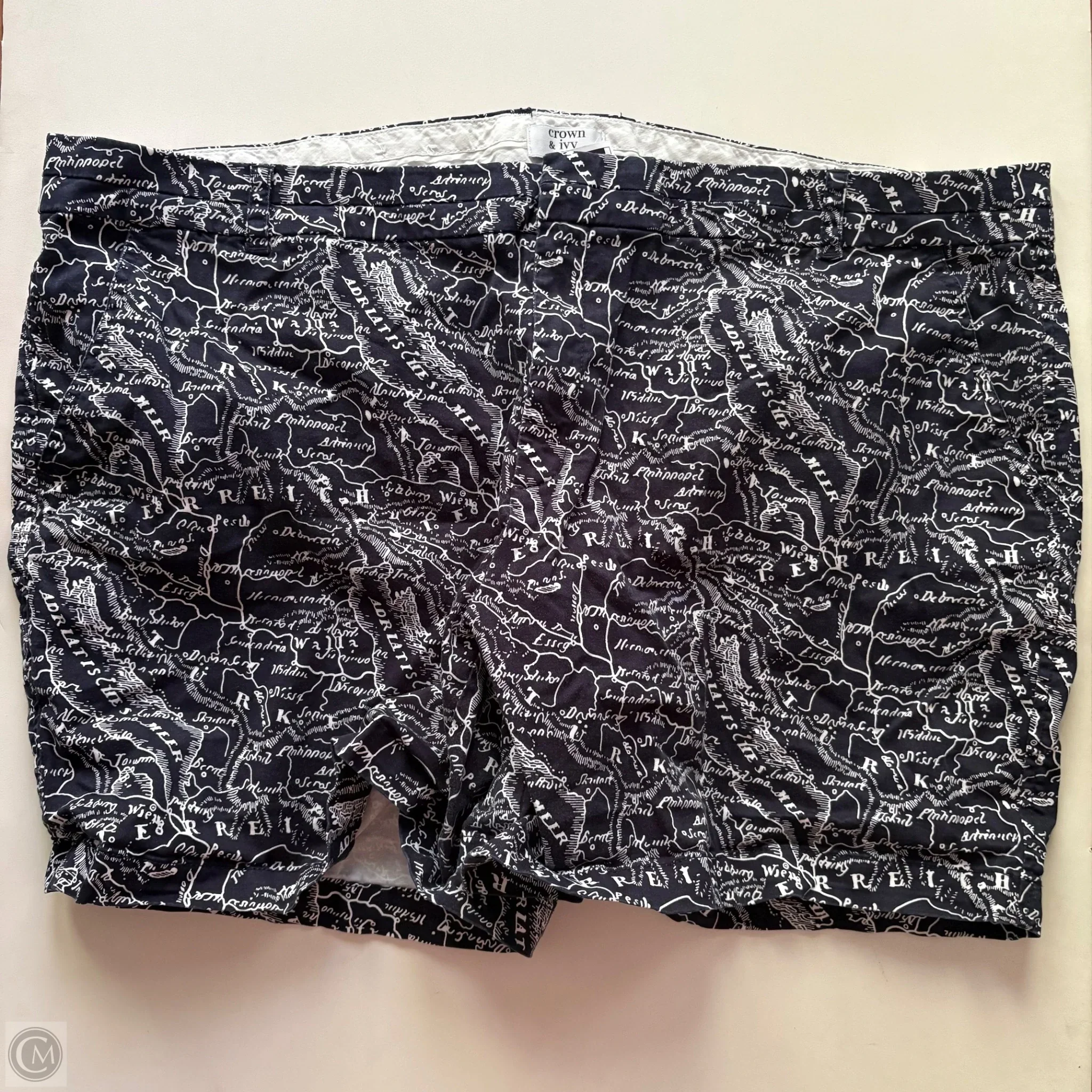Shorts By Crown And Ivy In Navy, Size: 24 - Image 1