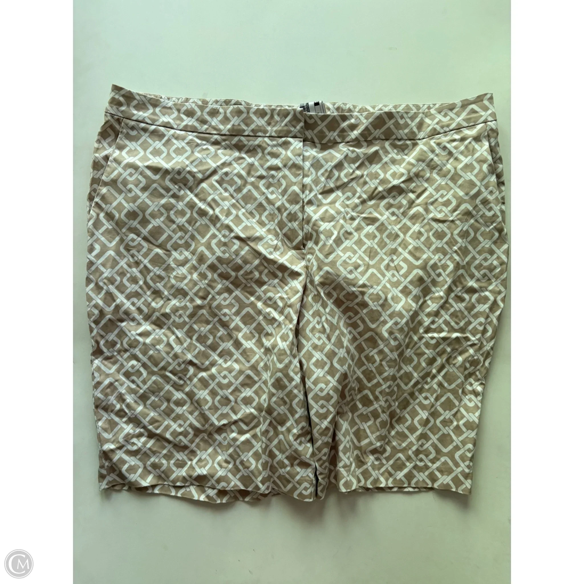 Shorts By Susan Graver In Tan, Size: 22 - Image 1
