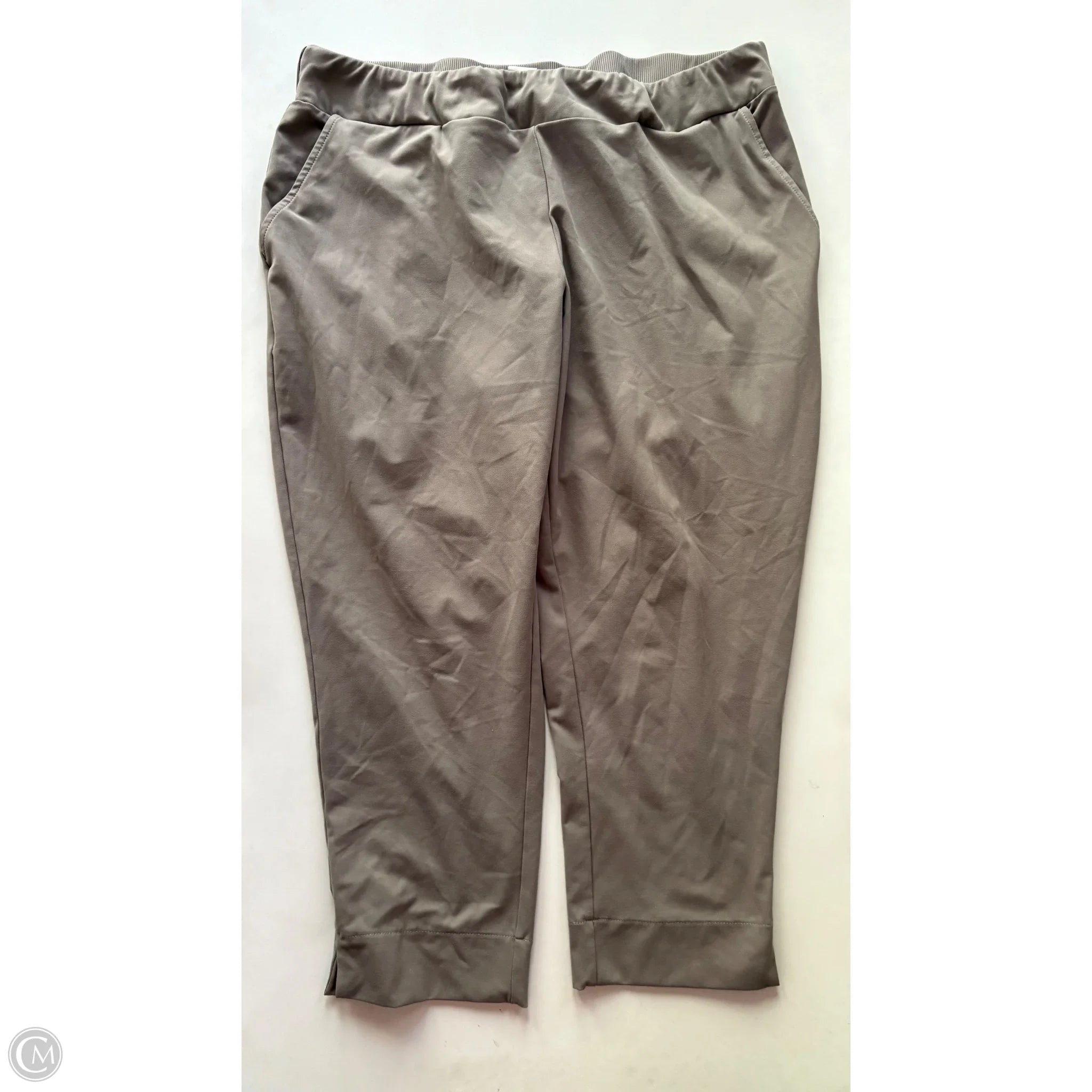 Pants Chinos & Khakis By Zac And Rachel In Taupe, Size: 22 - Image 1