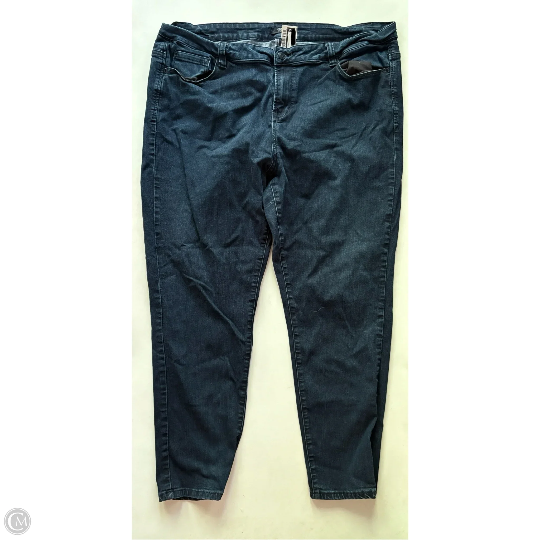 Jeans Straight By Kensie In Blue, Size: 22 - Image 1
