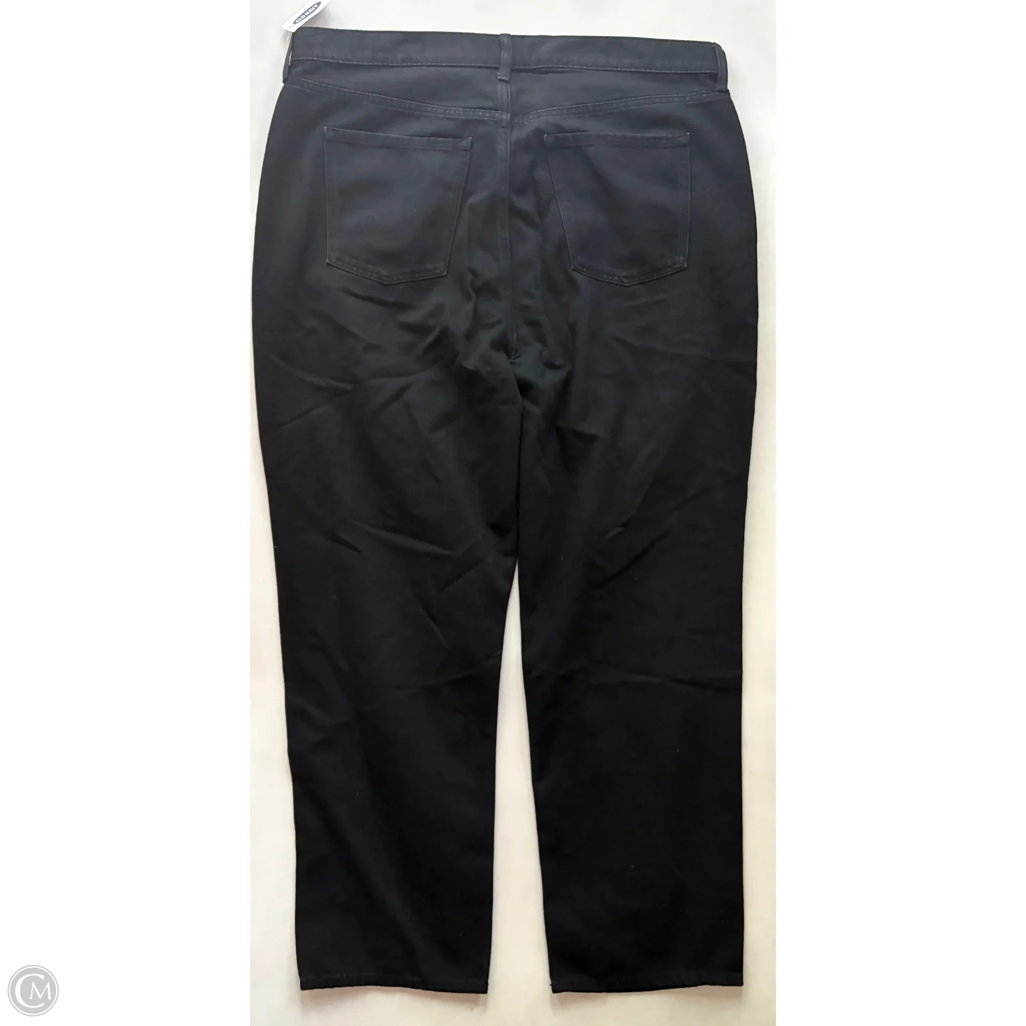Jeans Straight By Old Navy In Black, Size: 18 - Image 2