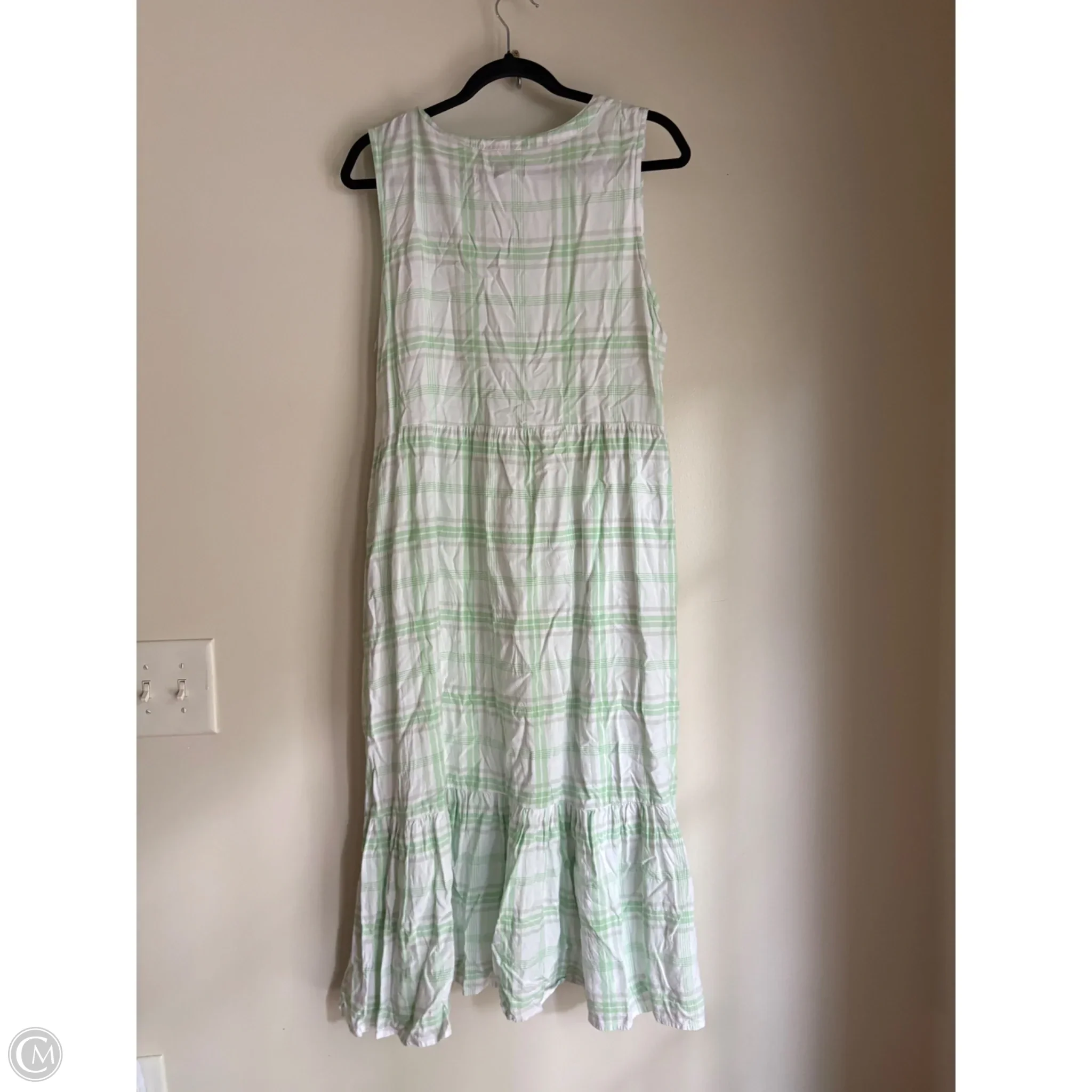 Dress Casual Maxi By Chaps In Striped Pattern, Size: Xl - Image 2