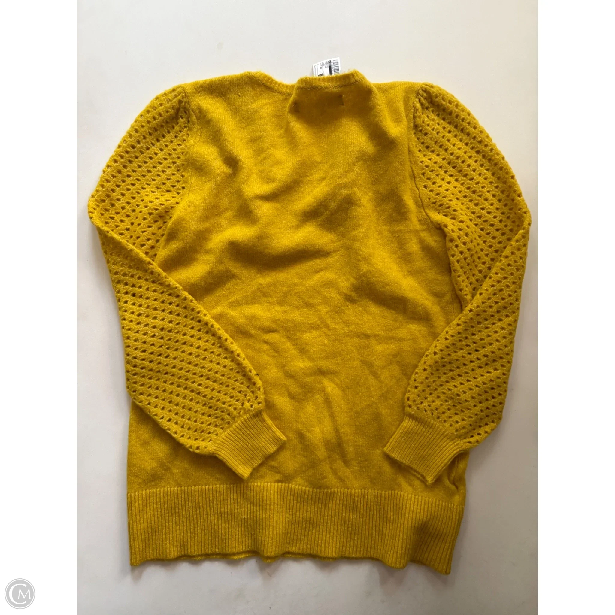 Sweater By Loft In Yellow, Size: Xs - Image 2