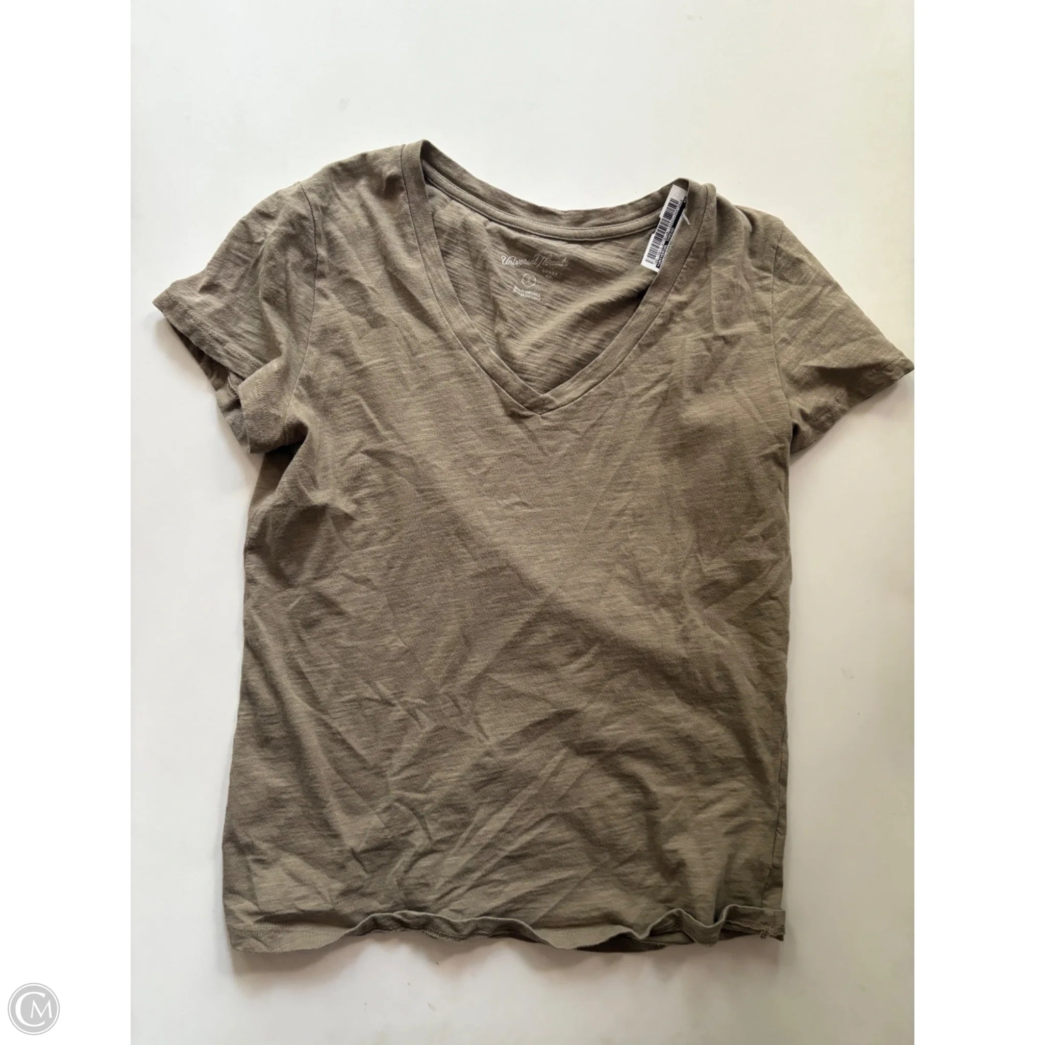 Top Short Sleeve Basic By Universal Thread In Green, Size: S - Image 1
