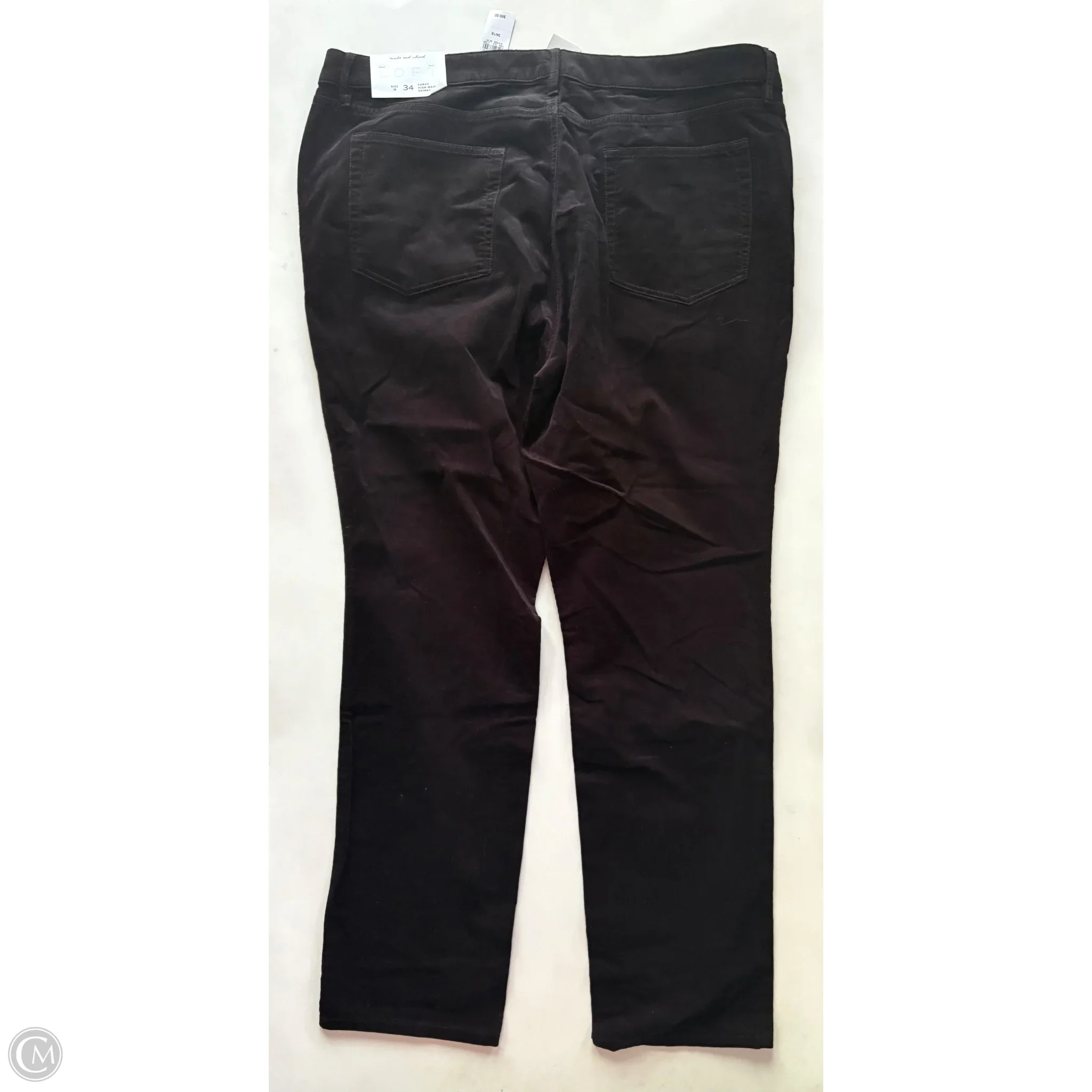 Pants Corduroy By Loft In Black, Size: 18 - Image 2