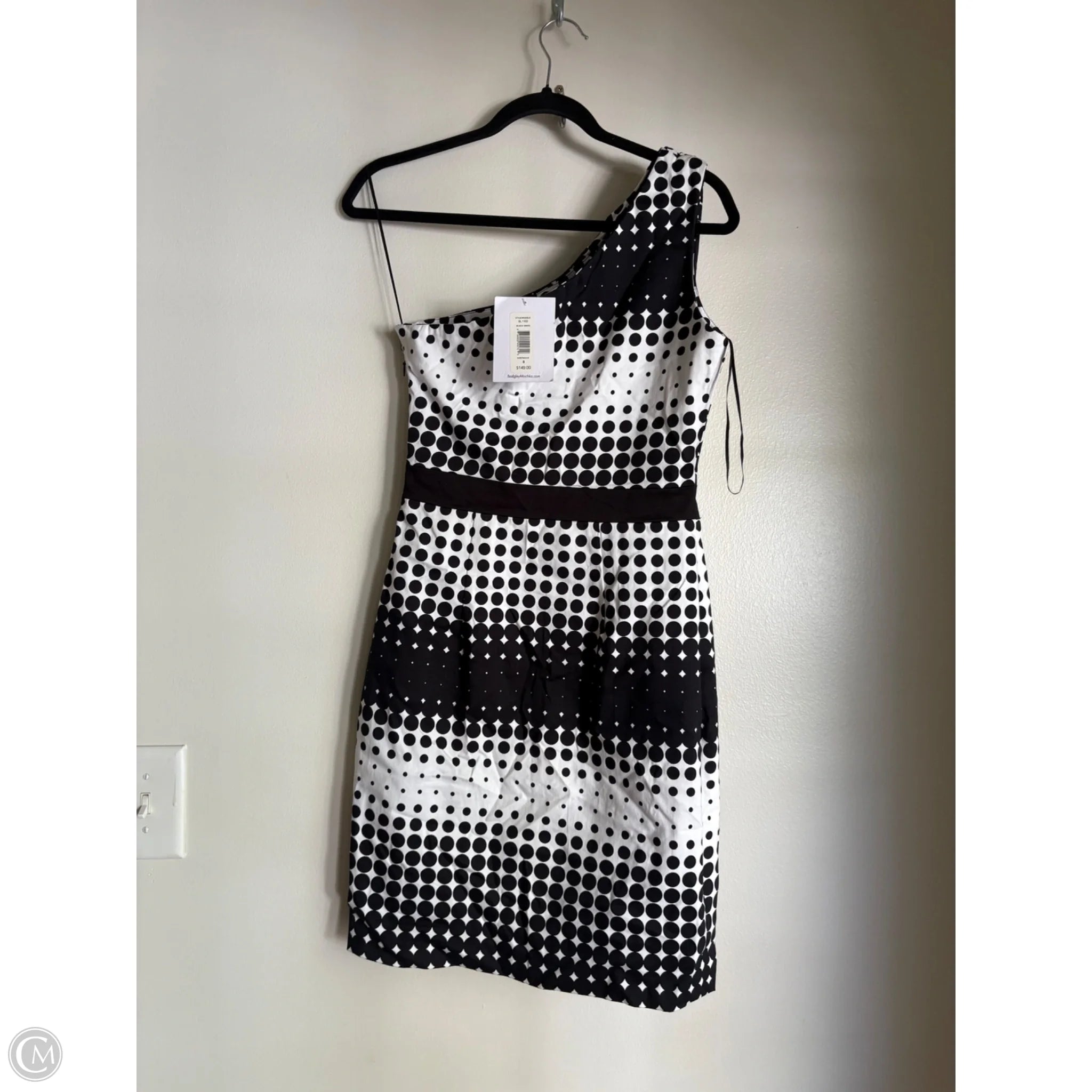 Dress Party Midi By Belle In Polkadot Pattern, Size: S - Image 2