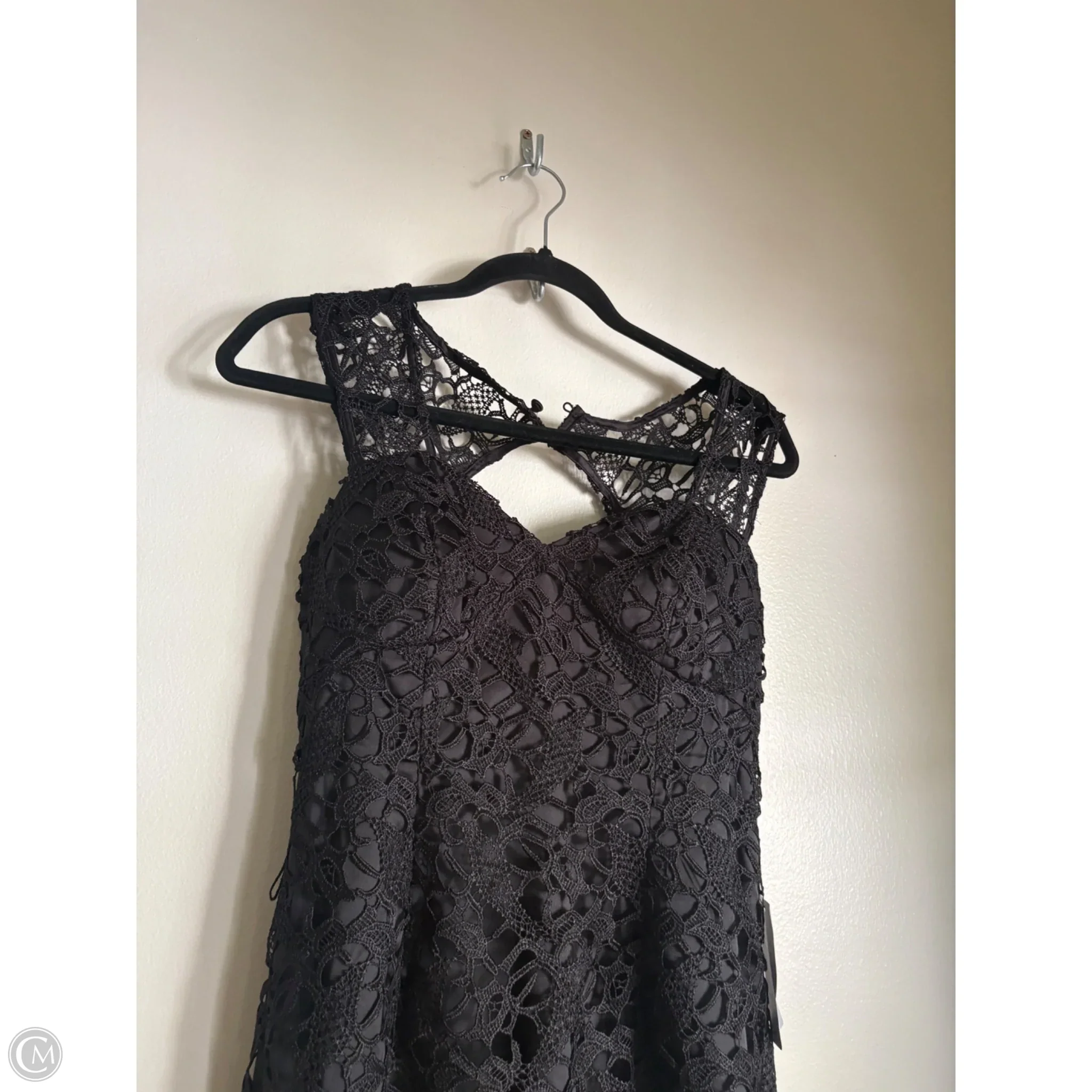 Dress Party Midi By Adrianna Papell In Black, Size: S - Image 3