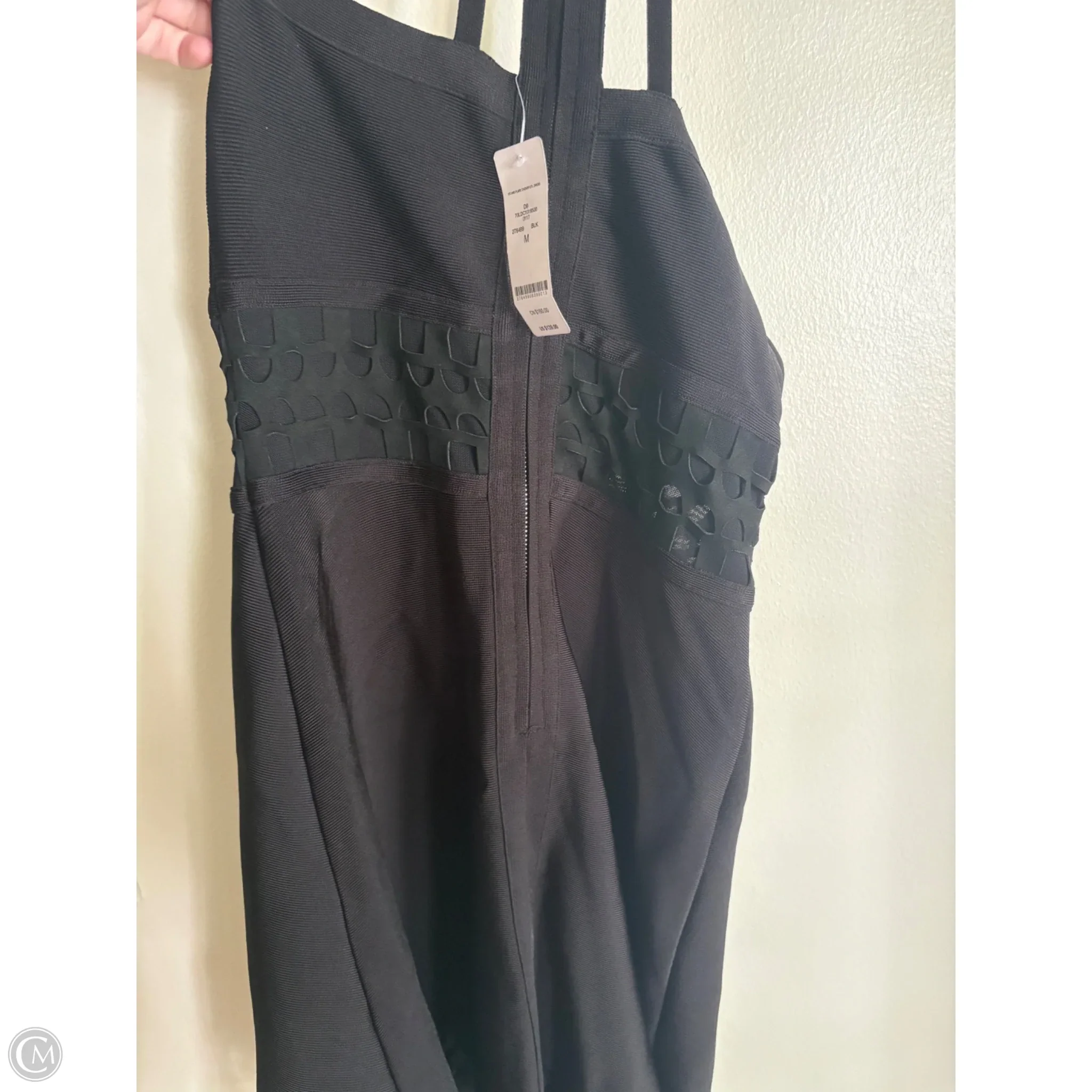 Dress Party Midi By Bebe In Black, Size: M - Image 2