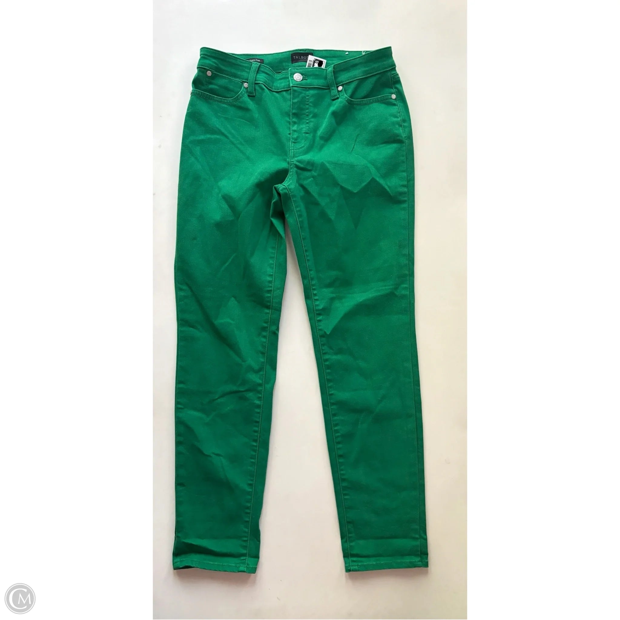 Jeans Straight By Talbots In Green, Size: 4 - Image 1