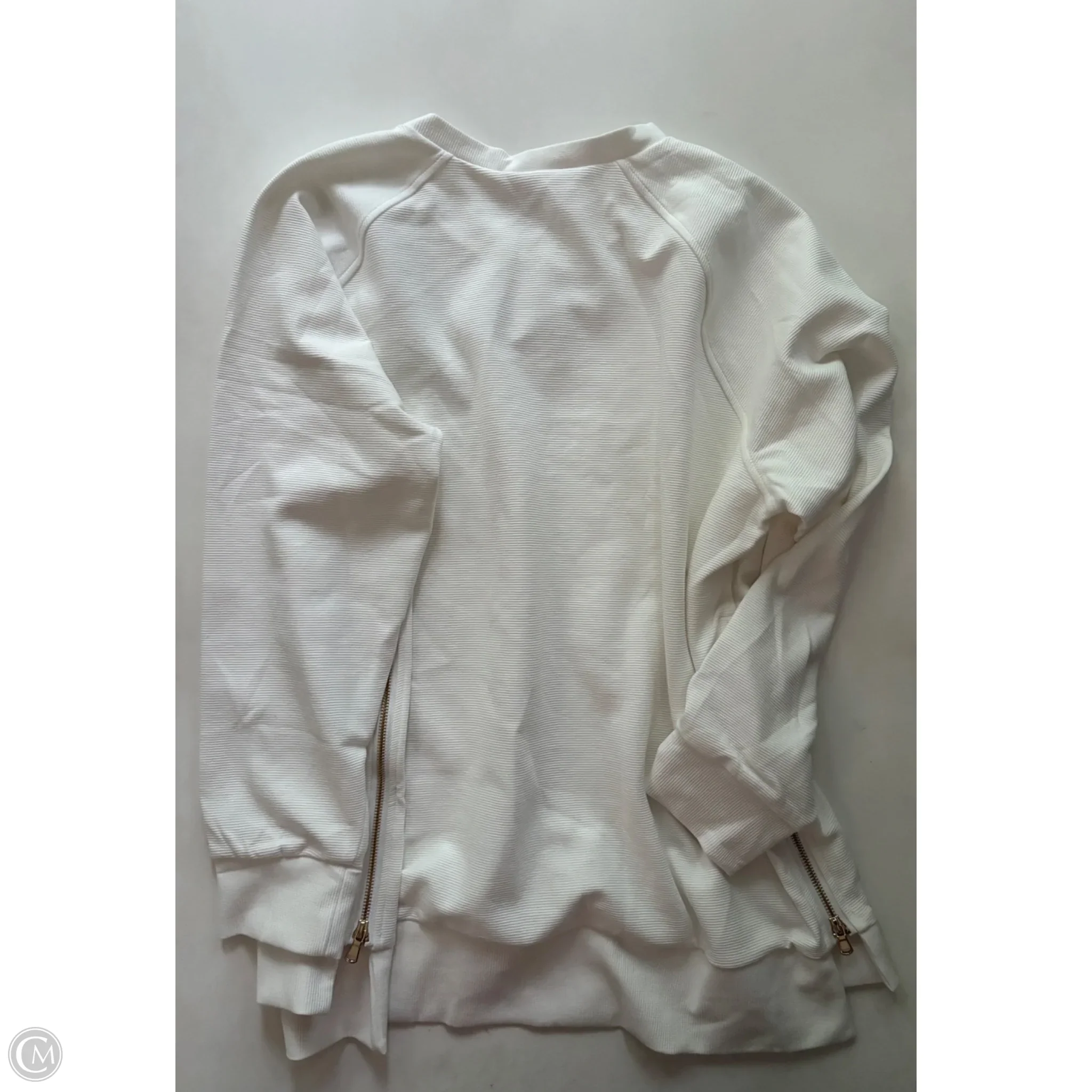 Sweatshirt Crewneck By Anrabes In White, Size: Xl - Image 2