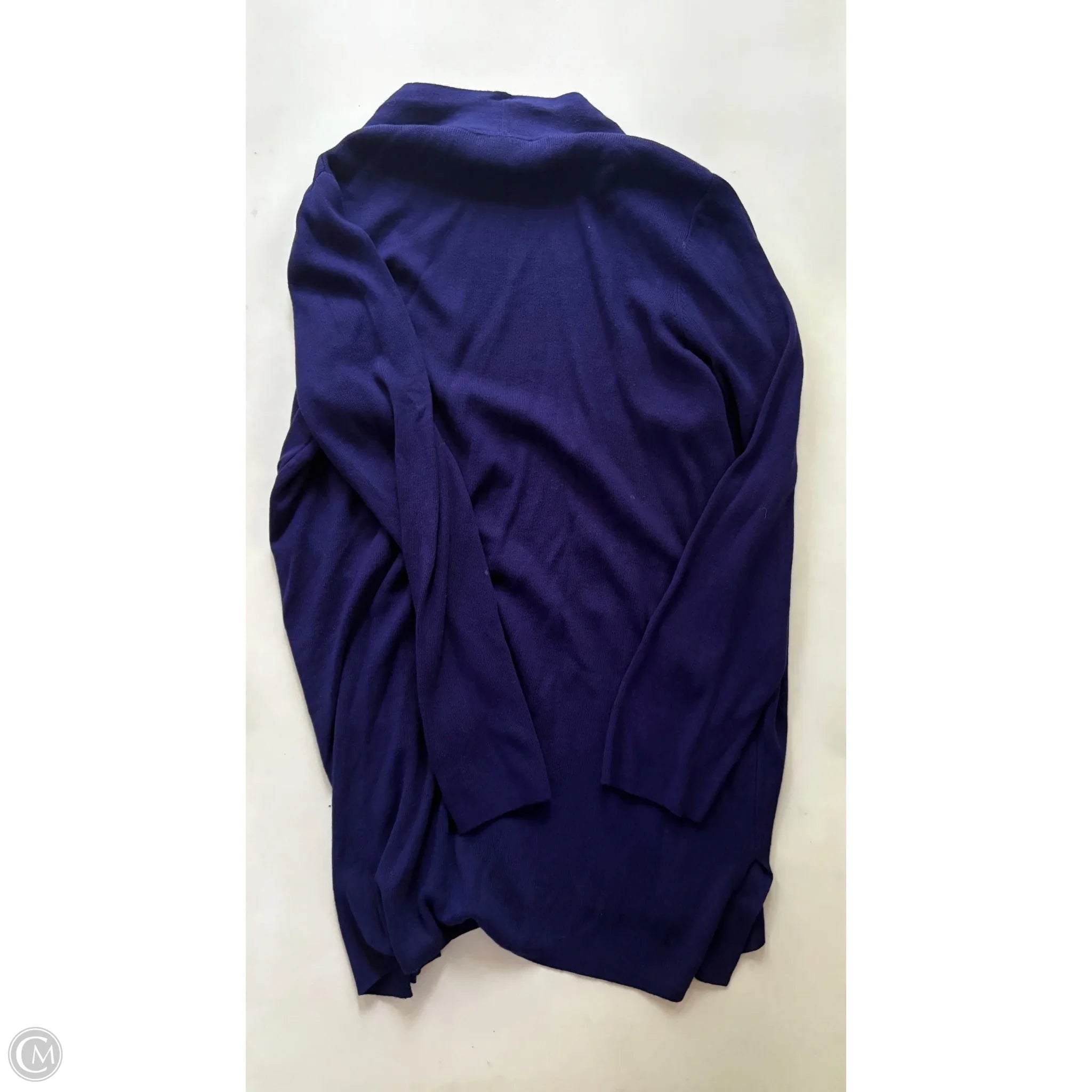Sweater Cardigan By Ann Taylor In Purple, Size: Xl - Image 2