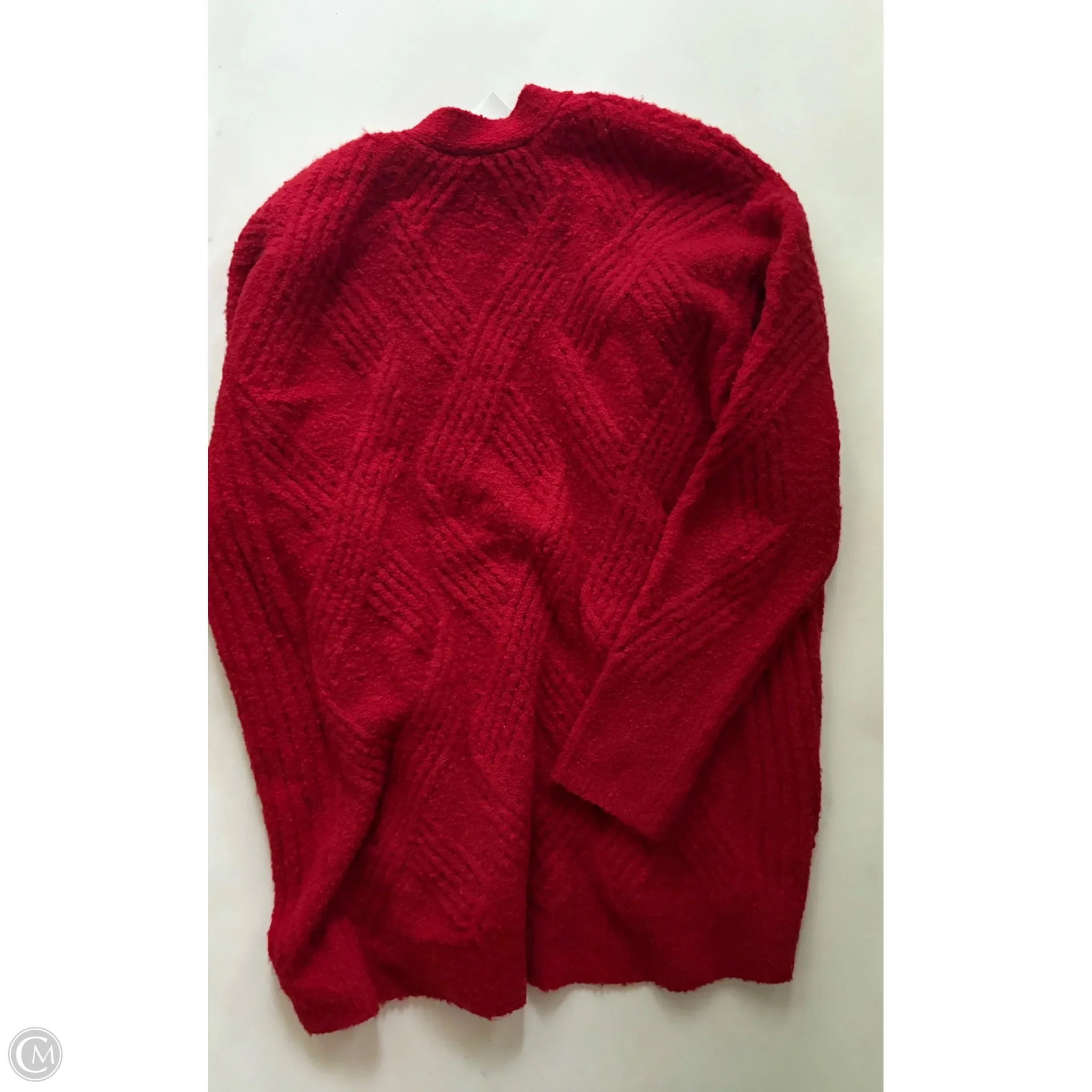 Sweater Cardigan By Moth In Red, Size: Xl - Image 2