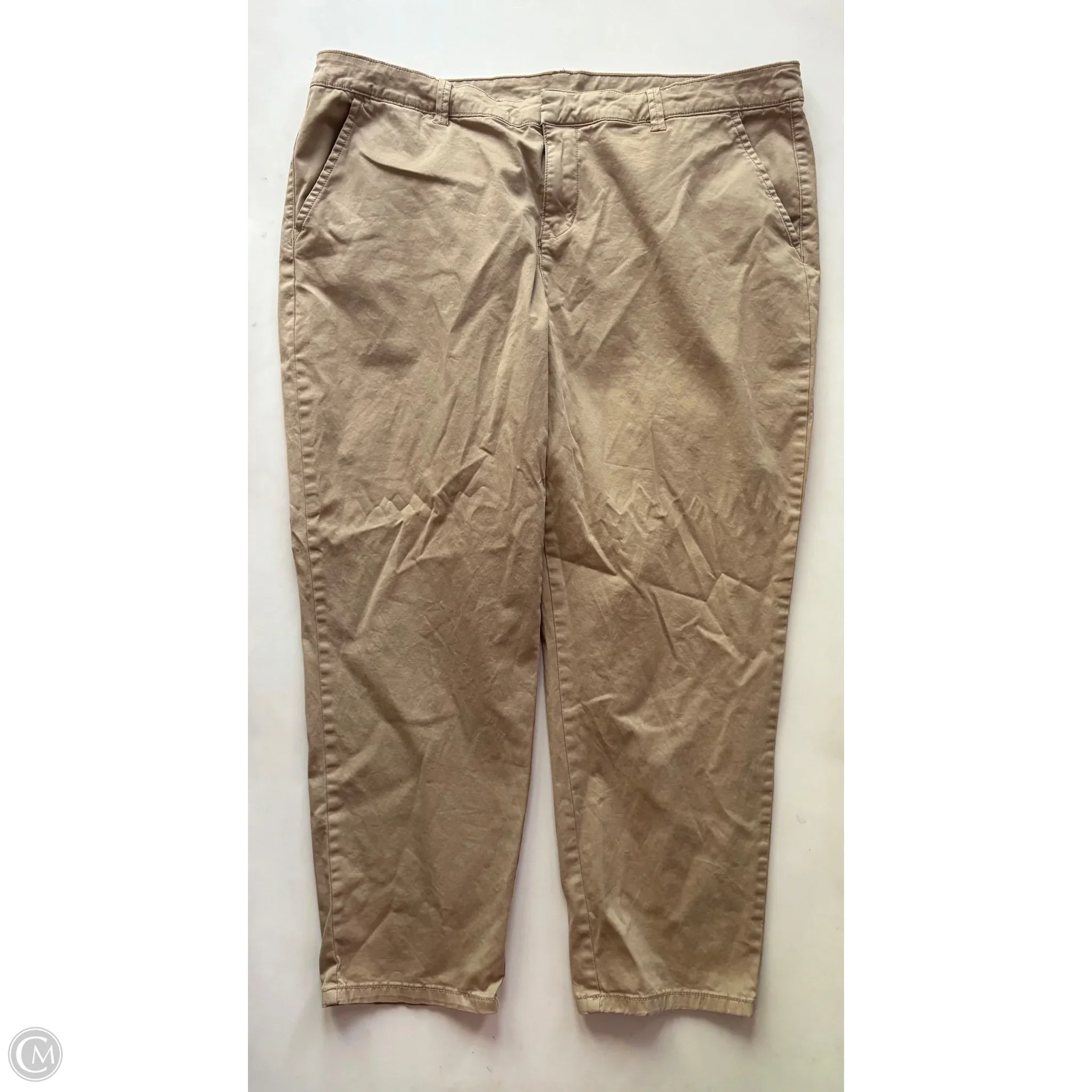 Pants Chinos & Khakis By Style And Company In Tan, Size: 18 - Image 1
