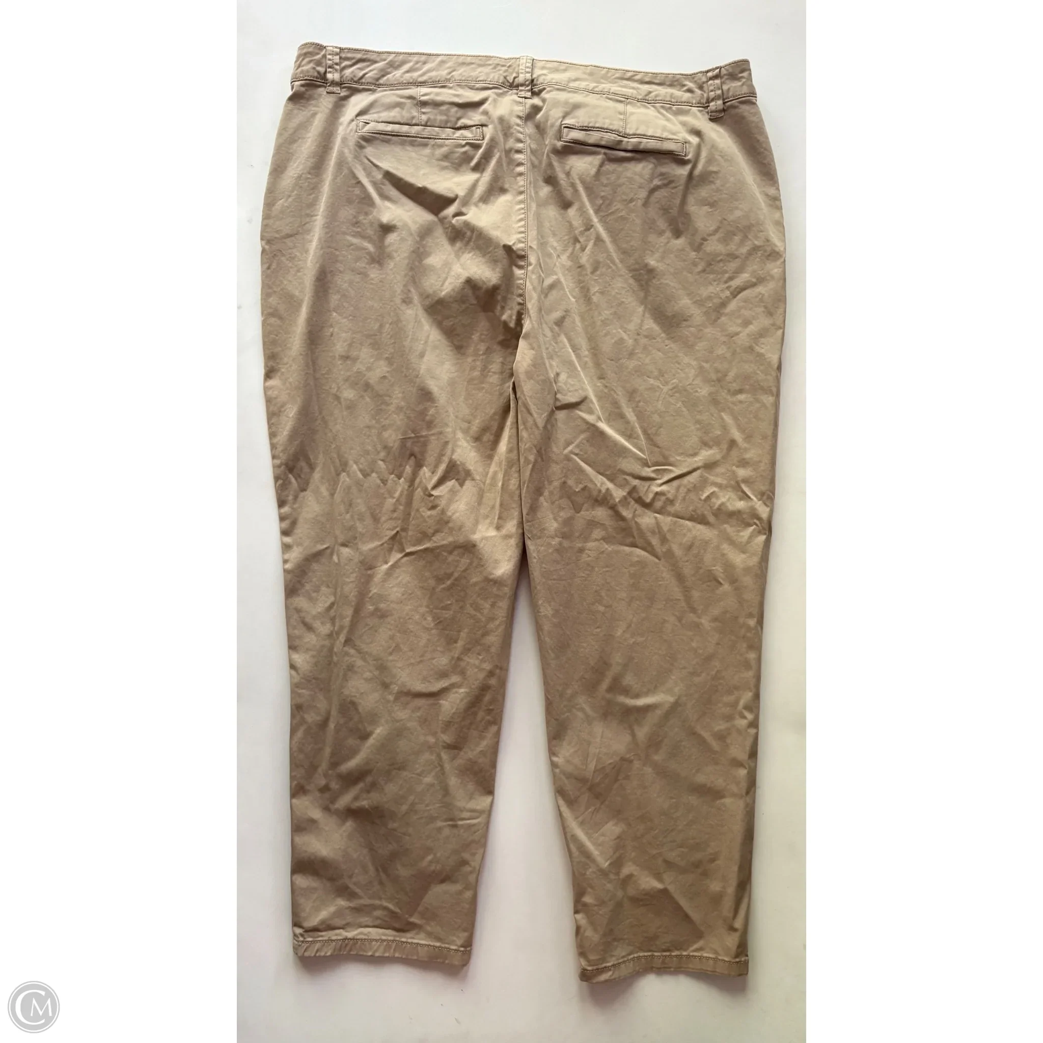 Pants Chinos & Khakis By Style And Company In Tan, Size: 18 - Image 2