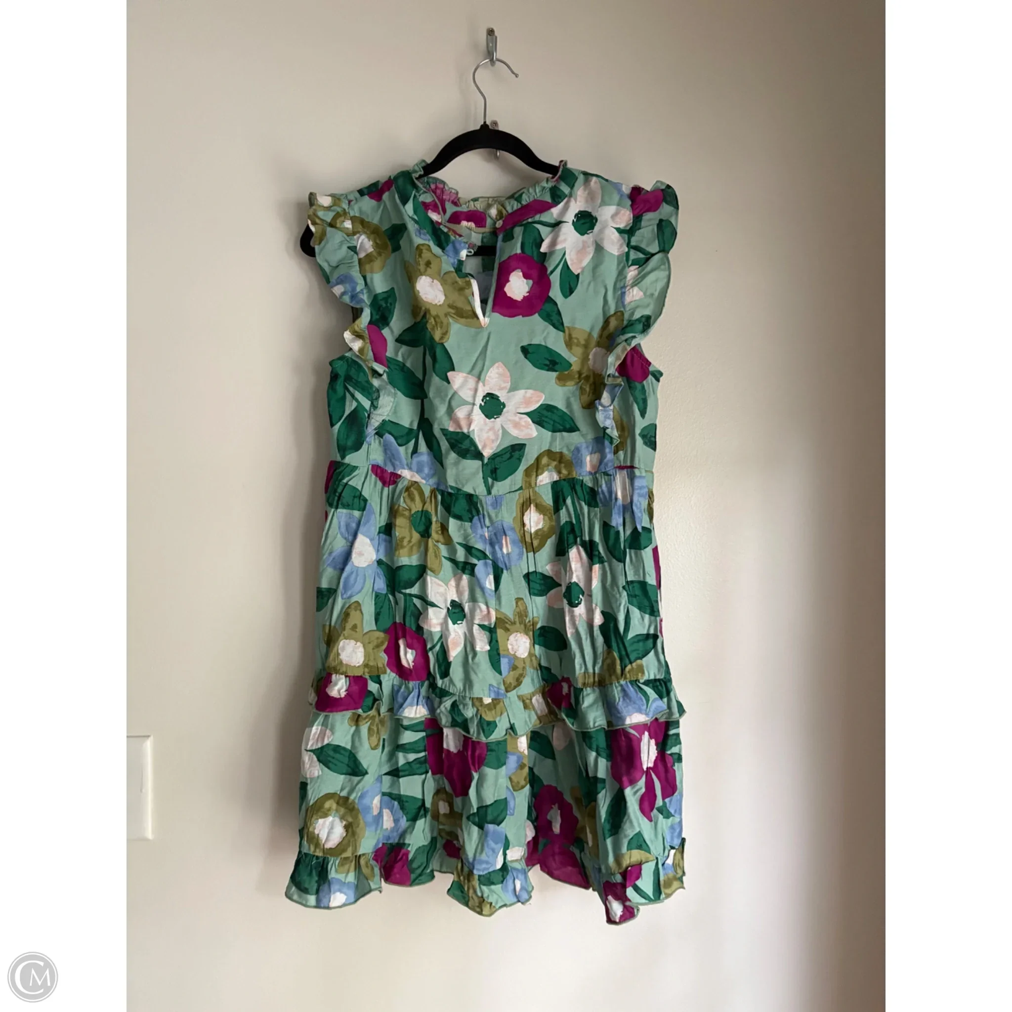 Dress Casual Midi By Jodifl In Floral Print, Size: M - Image 2