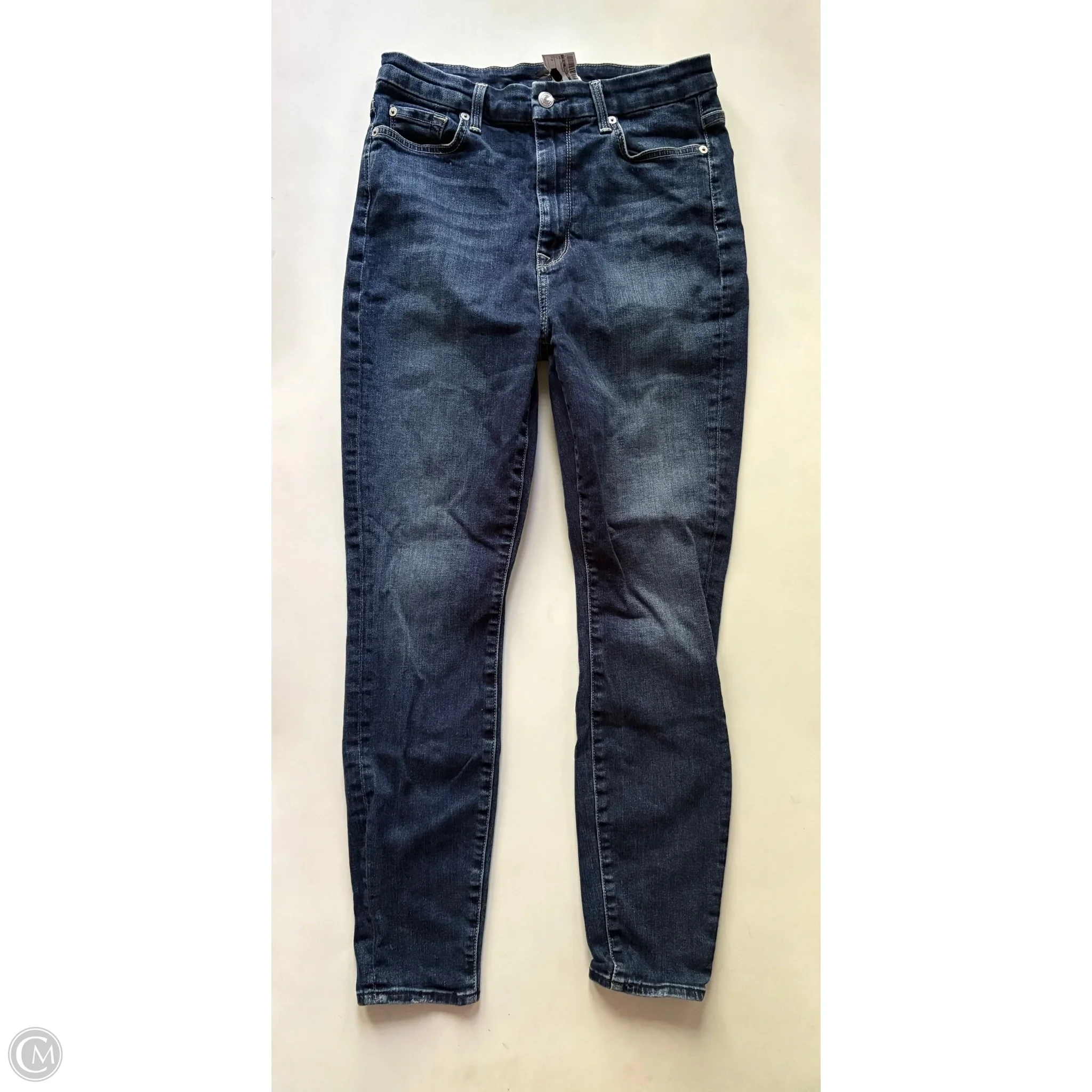 Jeans Straight By 7 For All Mankind In Blue, Size: 10 - Image 1