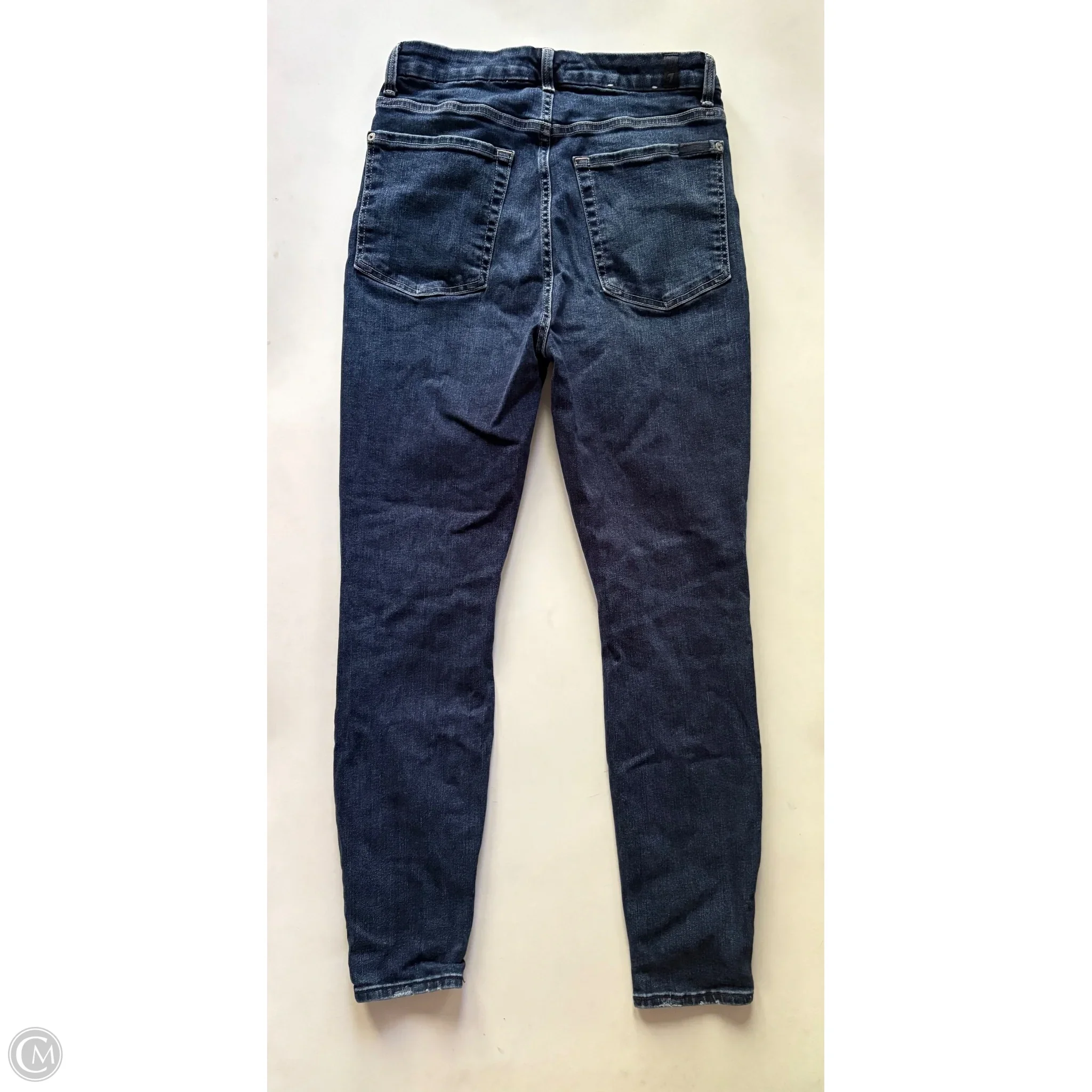 Jeans Straight By 7 For All Mankind In Blue, Size: 10 - Image 2
