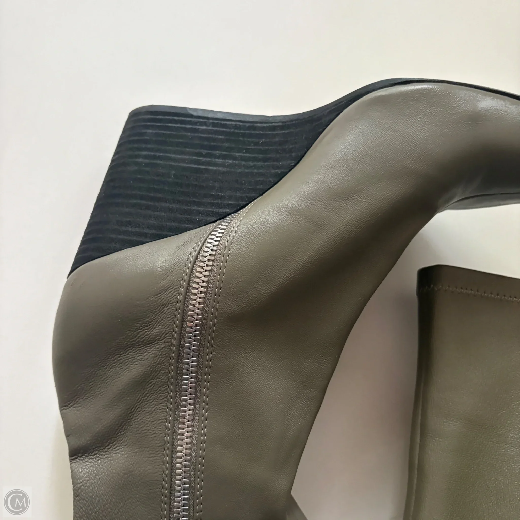 Boots Ankle Heels By Rag And Bone In Green, Size: 7.5 - Image 3